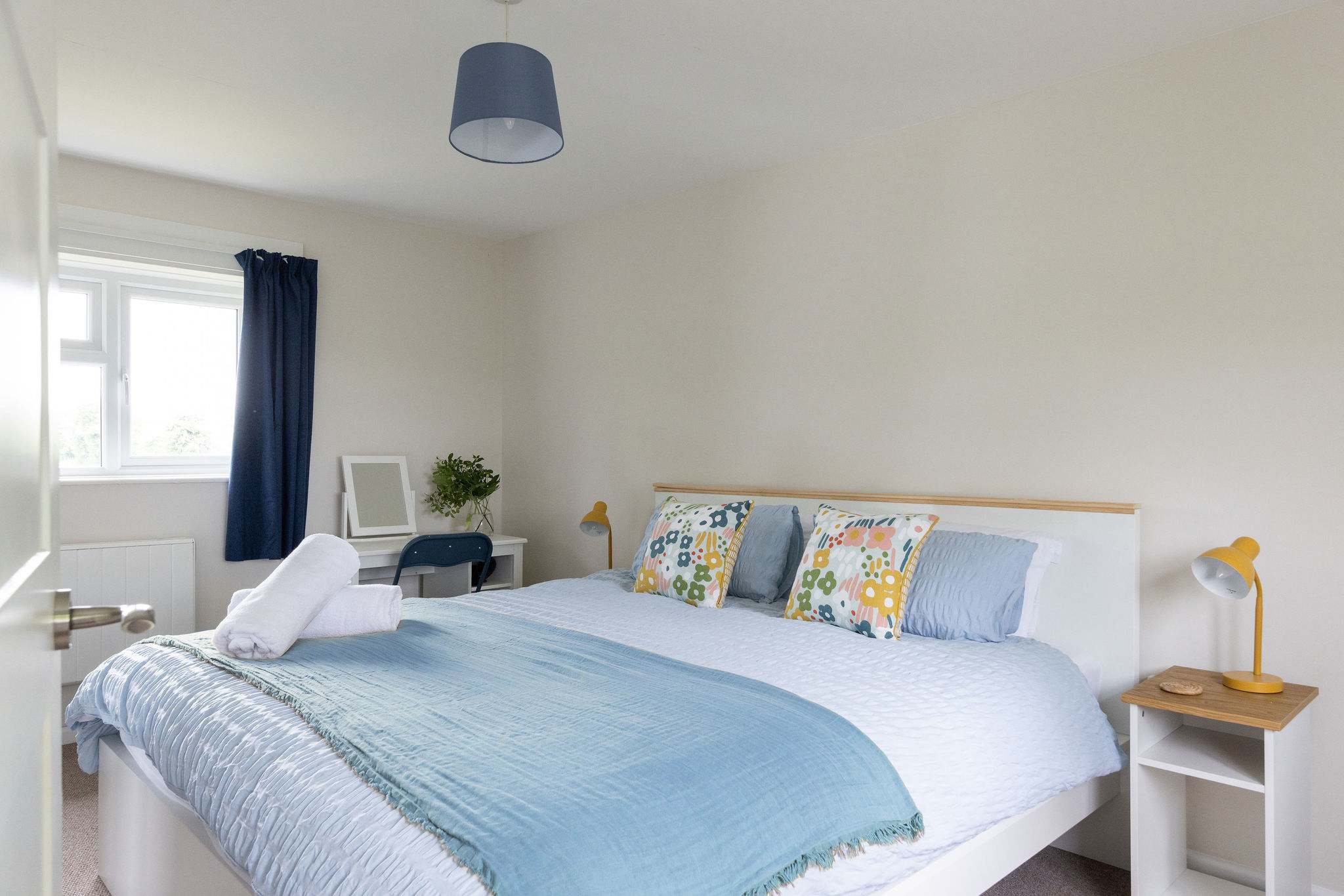 You will ensure a good nights rest in this super king bed situated in the master bedroom!