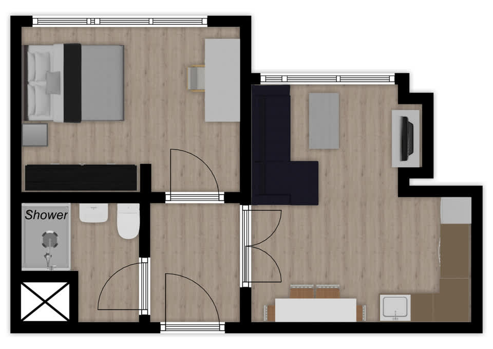 View Central Lanes Flat | King Bed, Near Beach & Pier in Bartholomew Road BN1 1JS Central Lanes Flat | King Bed, Near Beach & Pier in Bartholomew Road BN1 1JS - Property image 11 - VivreStays