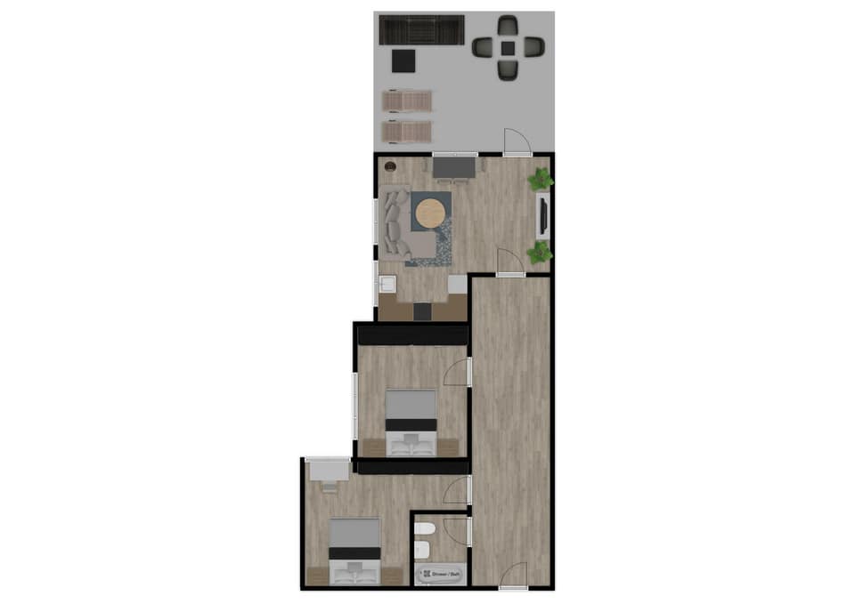 Penthouse Retreat | Rooftop Terrace & Sea Views in Bartholomew Road BN1 1JS - Property image 25 - VivreStays