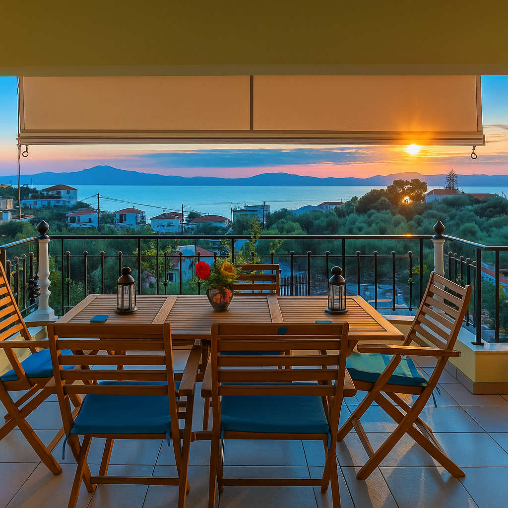 Palaiochora Retreat - Sea Sunset Rooftop β Avia Kalamata, Peloponnese β vacation rental