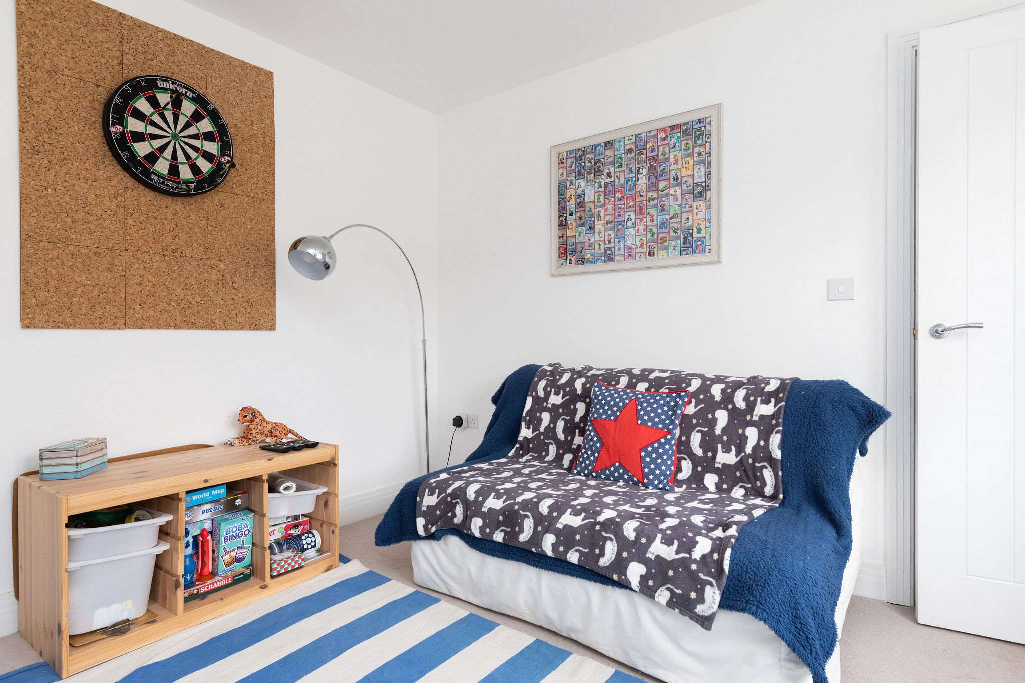 The family games room. A fun space for kids and teens to relax and play.