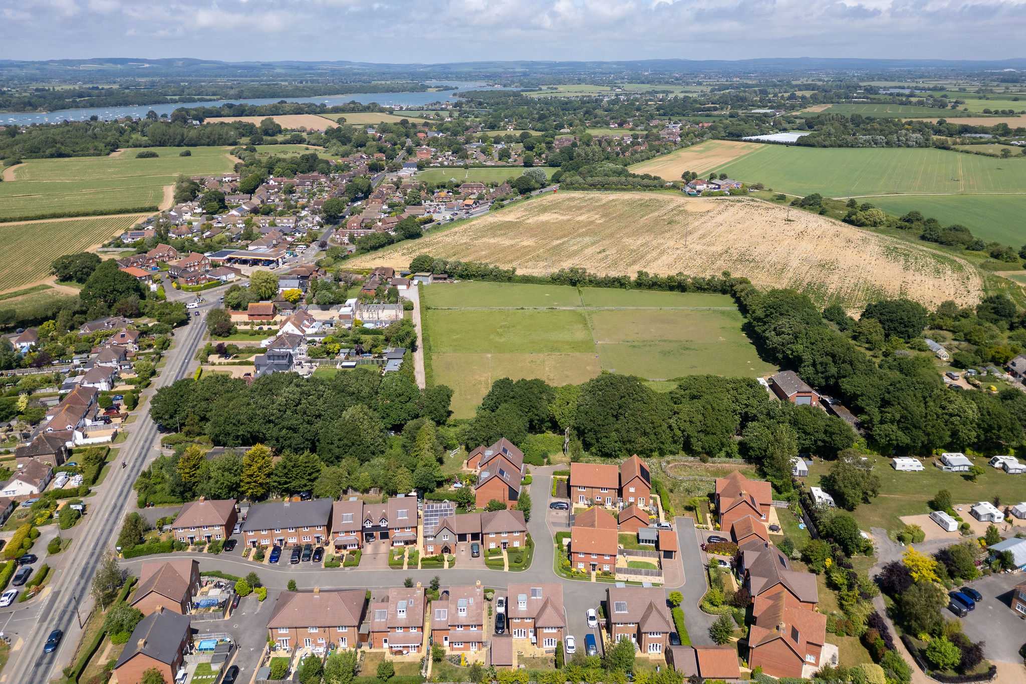 The home is nestled in Birdham, close to the Witterings, Bracklessham Bay and Chichester Harbour.