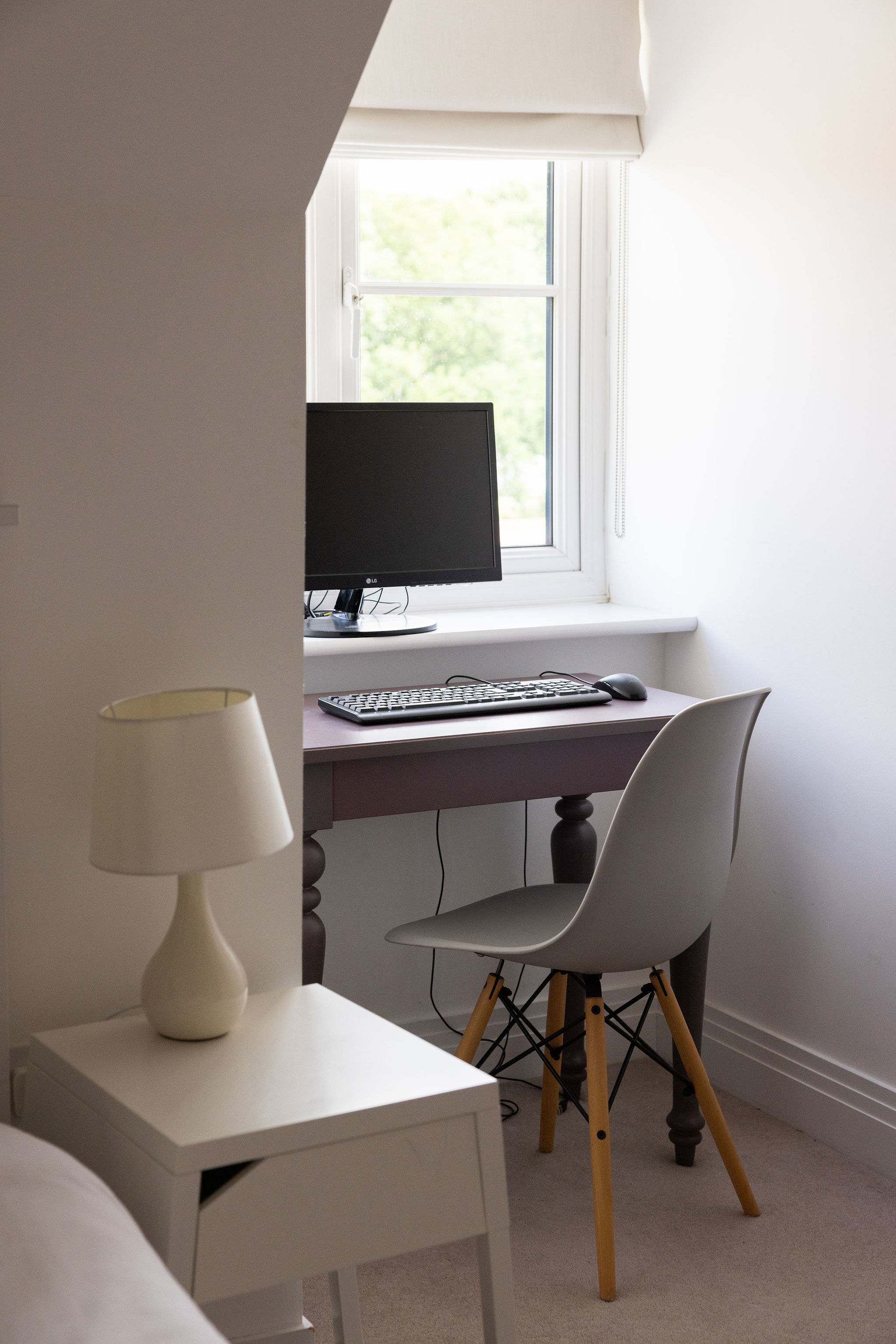 A dedicated and peaceful workspace.