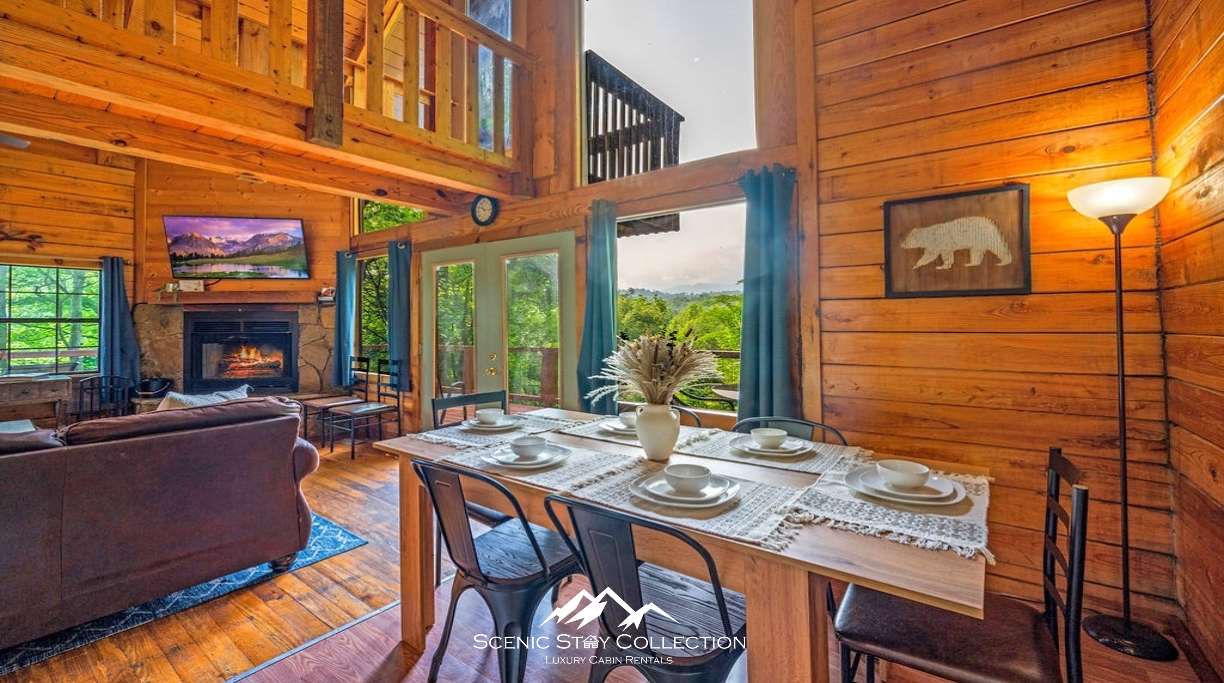 Spacious Cabin with Stunning Mountain Views — Sevierville, TN — vacation rental