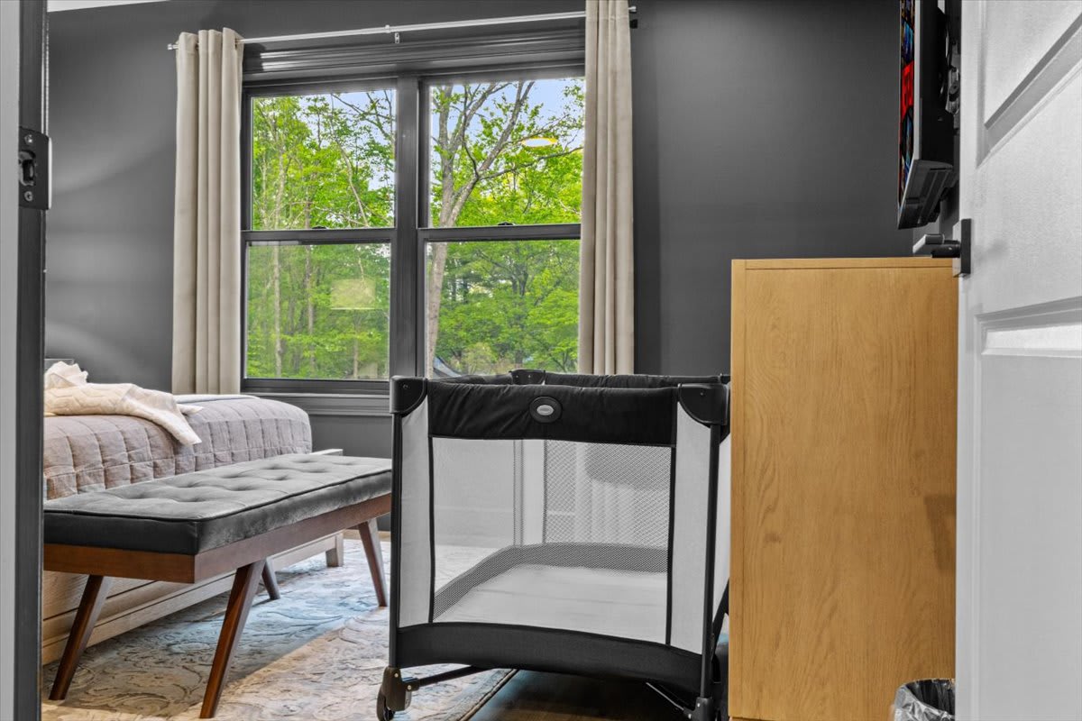 A pack-n-play is available for little ones traveling with the family.