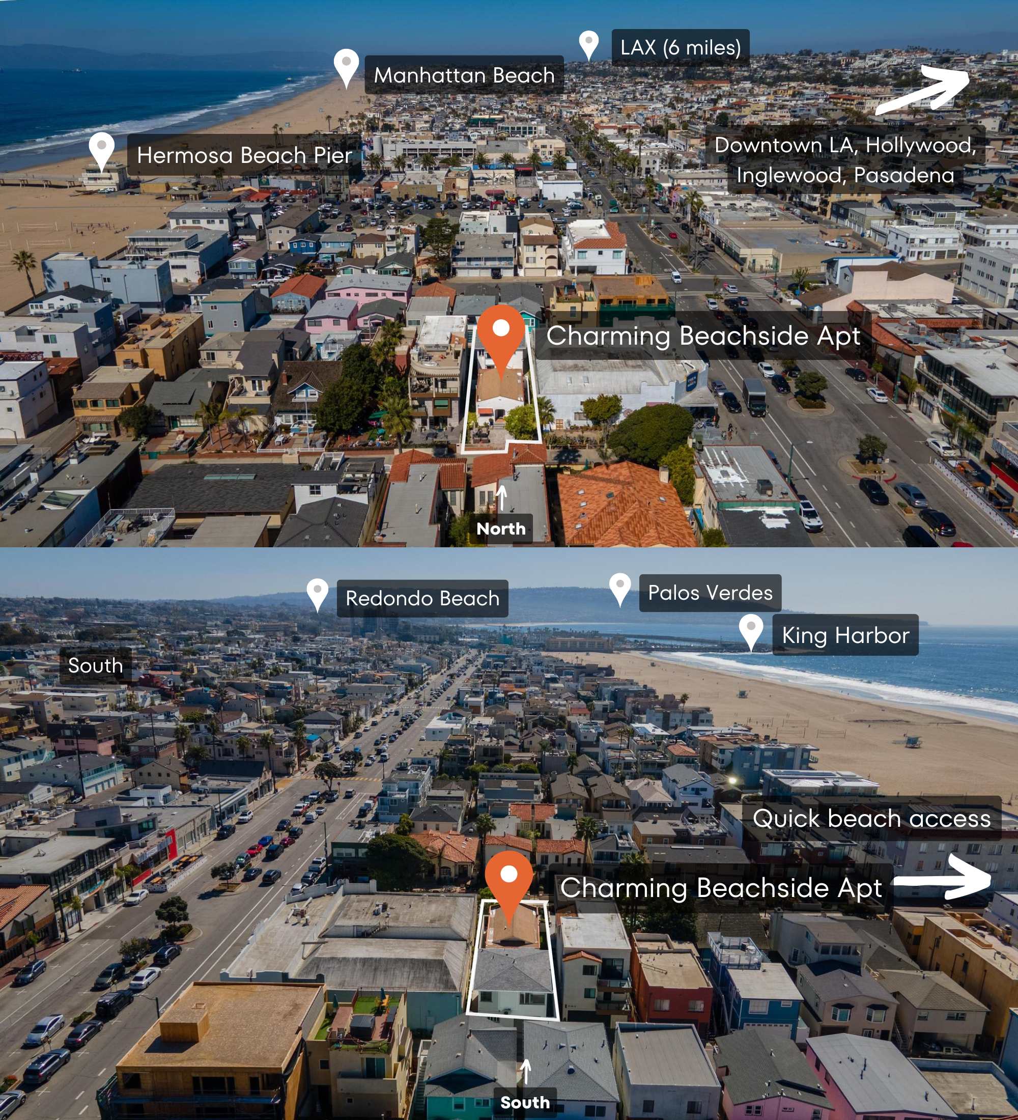 Charming Beachside Apt with Laundry, Steps to Shore!