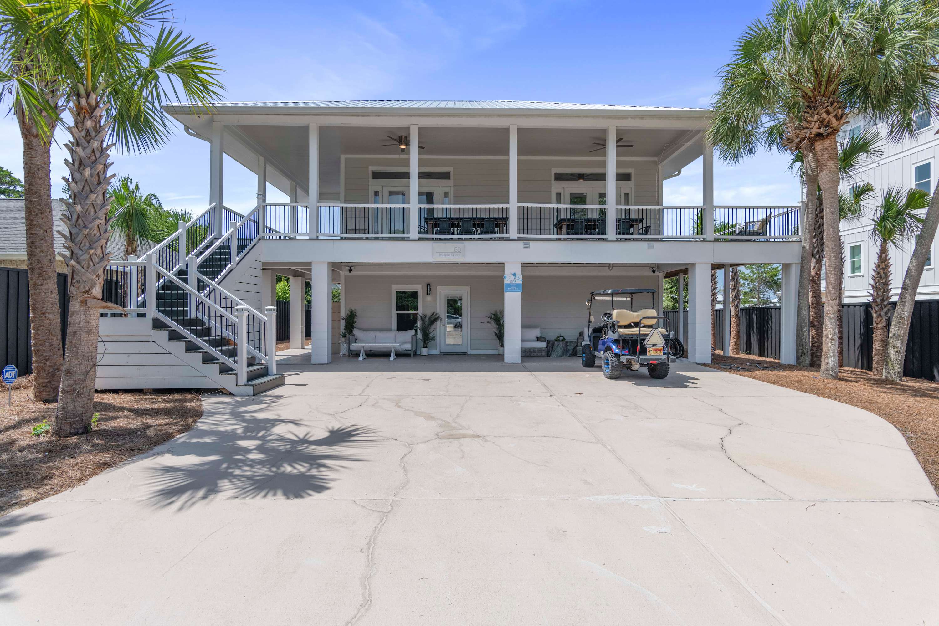 Wraparound Deck, Pool, Golf Cart Incl | Solstice