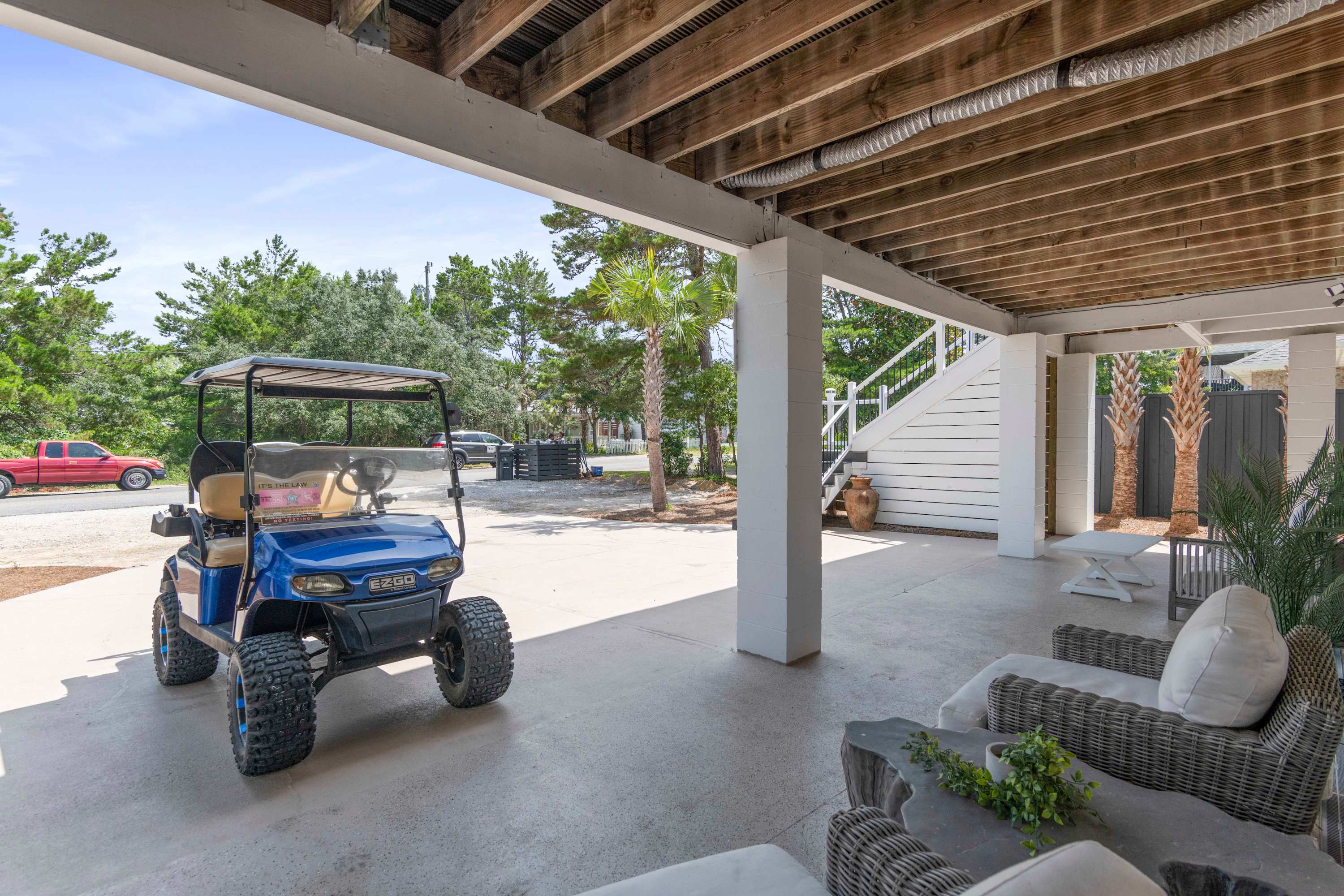 Wraparound Deck, Pool, Golf Cart Incl | Solstice