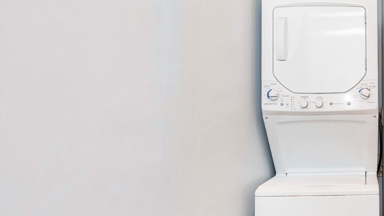 In-unit laundry facilities