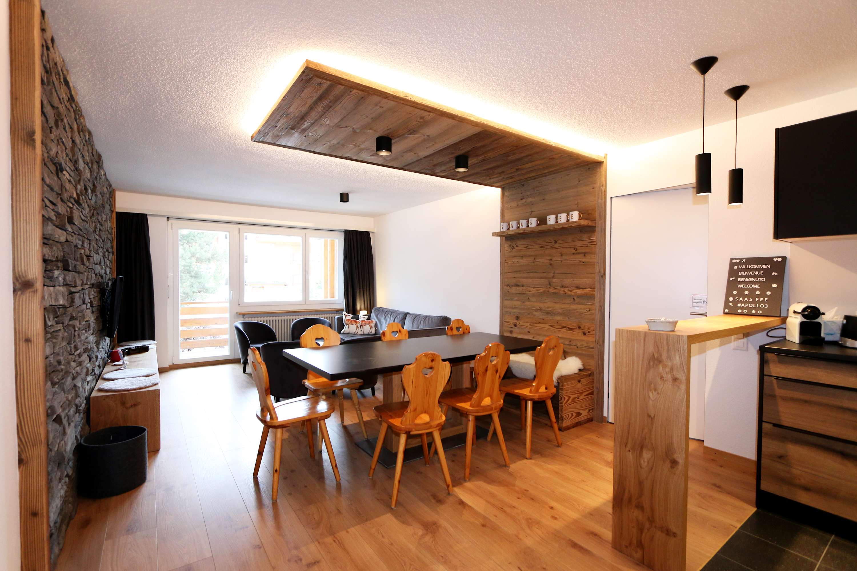 Apollo 03 - Stylish alpine retreat in the village — Saas-Fee, Valais — vacation rental
