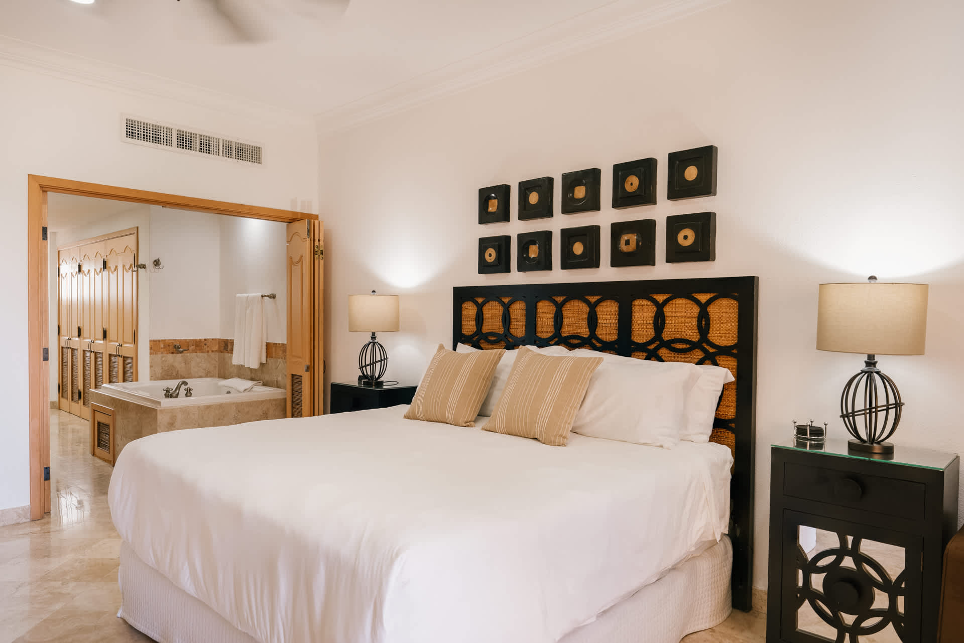 Primary Bedroom | Villa La Estancia 2304 in Cabo San Lucas, Mexico by Luxus Vacation Properties