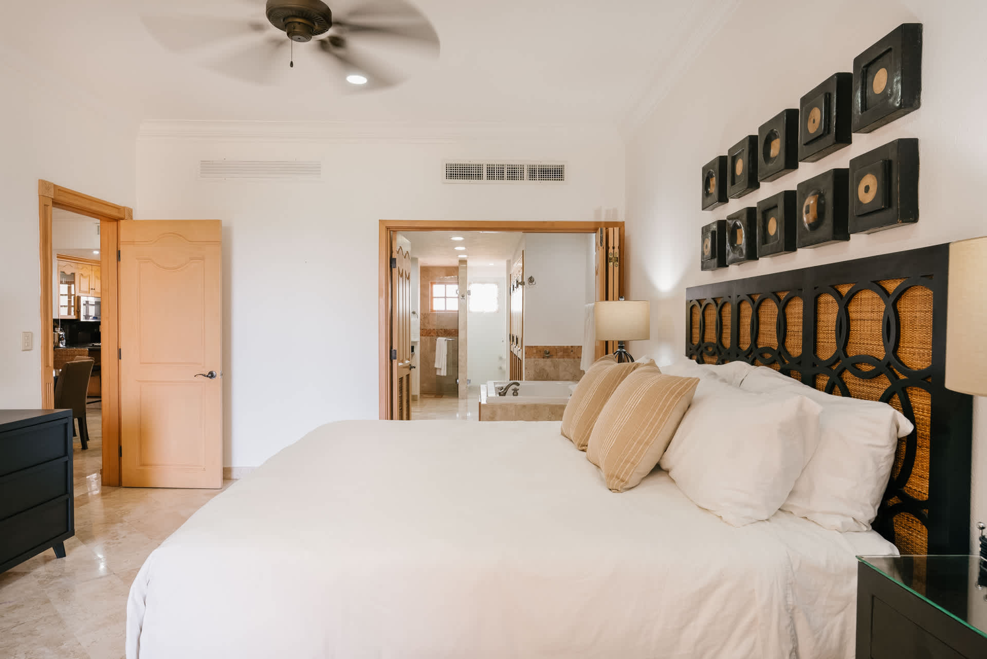 Primary Bedroom | Villa La Estancia 2304 in Cabo San Lucas, Mexico by Luxus Vacation Properties