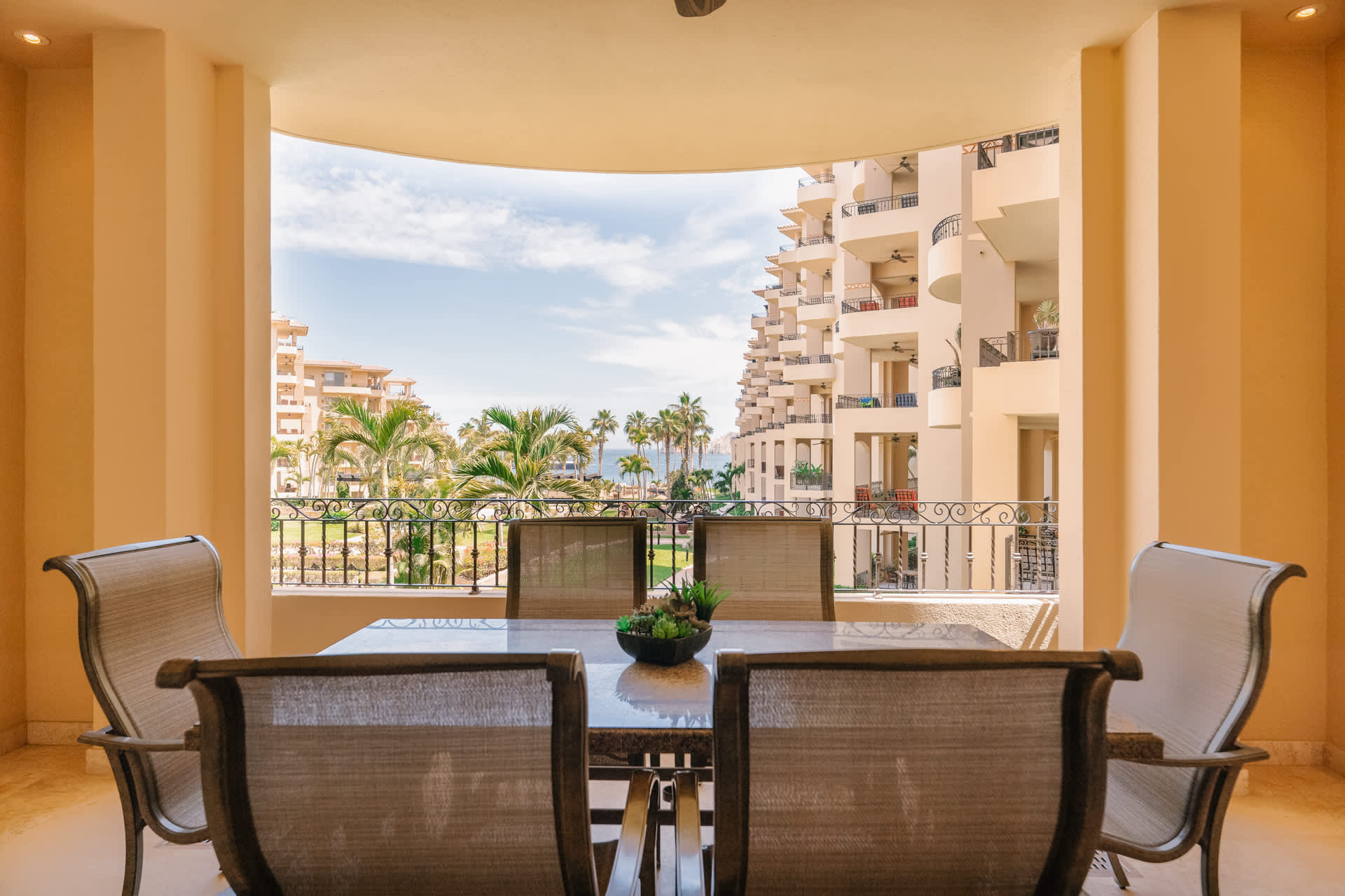 Patio View | Villa La Estancia 2304 in Cabo San Lucas, Mexico by Luxus Vacation Properties