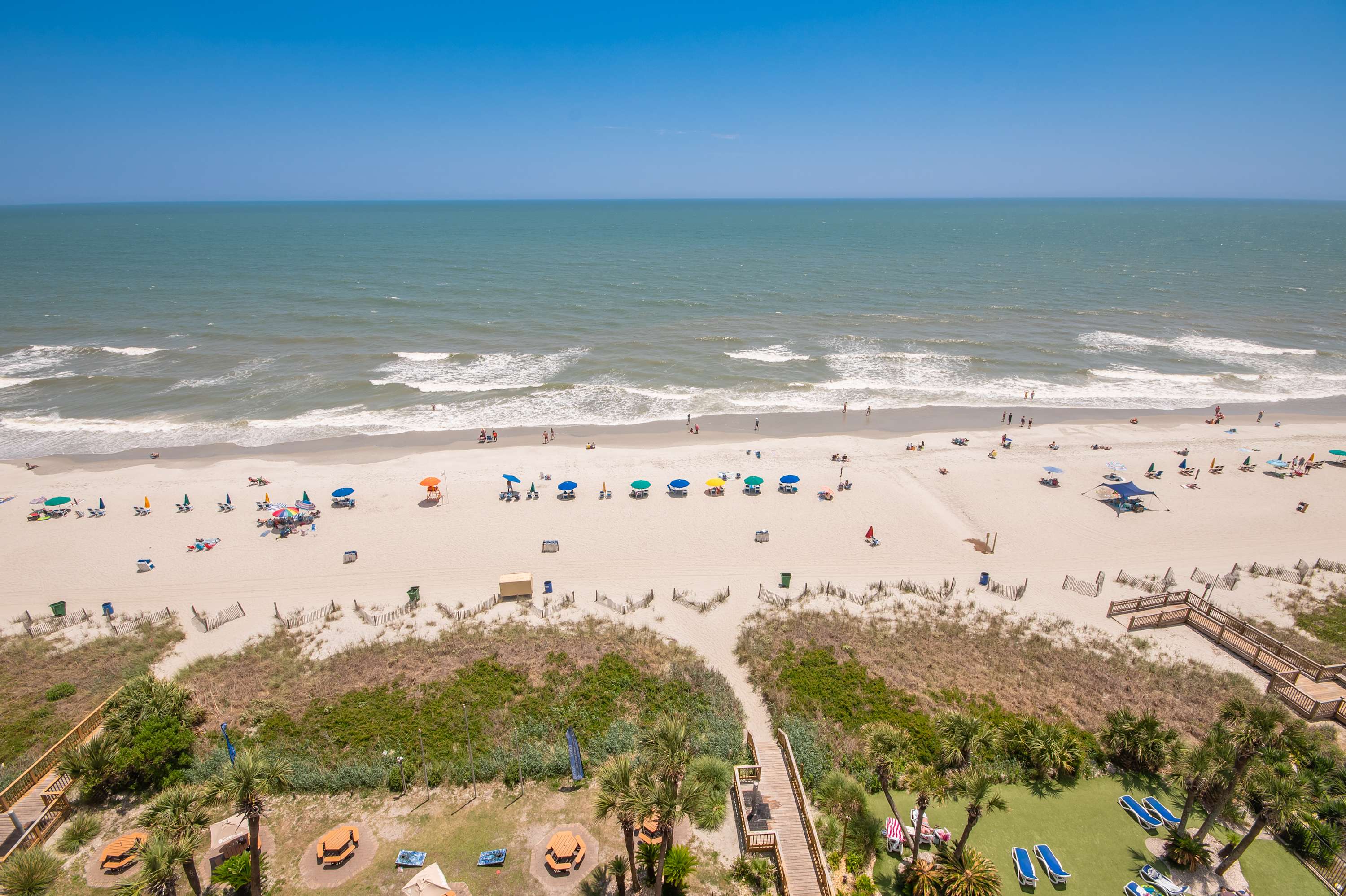 Wake up to the sound of waves—paradise is just outside your door.
