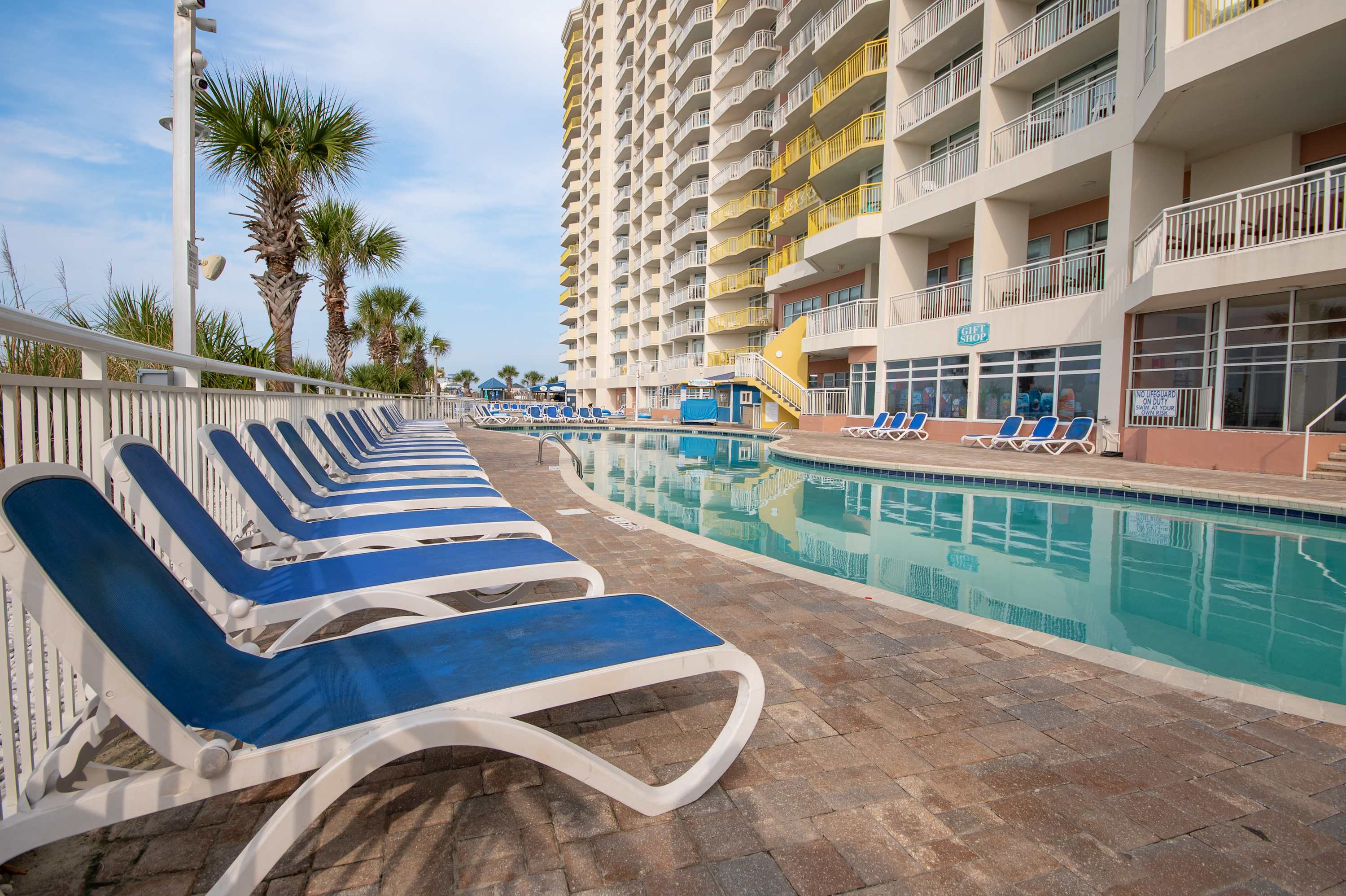 A peaceful spot to float, splash, or simply unwind.
