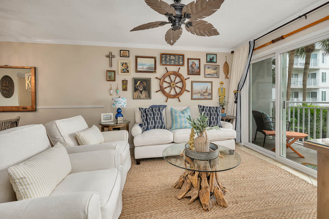 Sail Inn SaintSimons-ground unit,beach access,pool — St. Simons Island, GA — vacation rental