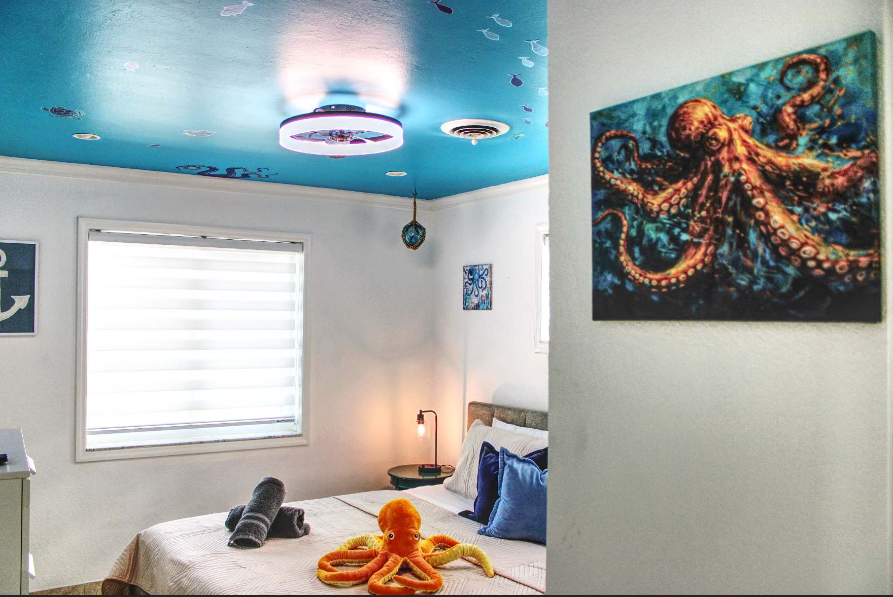 Octopus Sanctuary · Steps from the Beach!