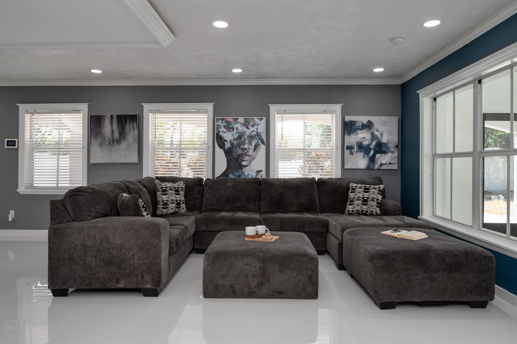 Luxury home w/patio & firepit