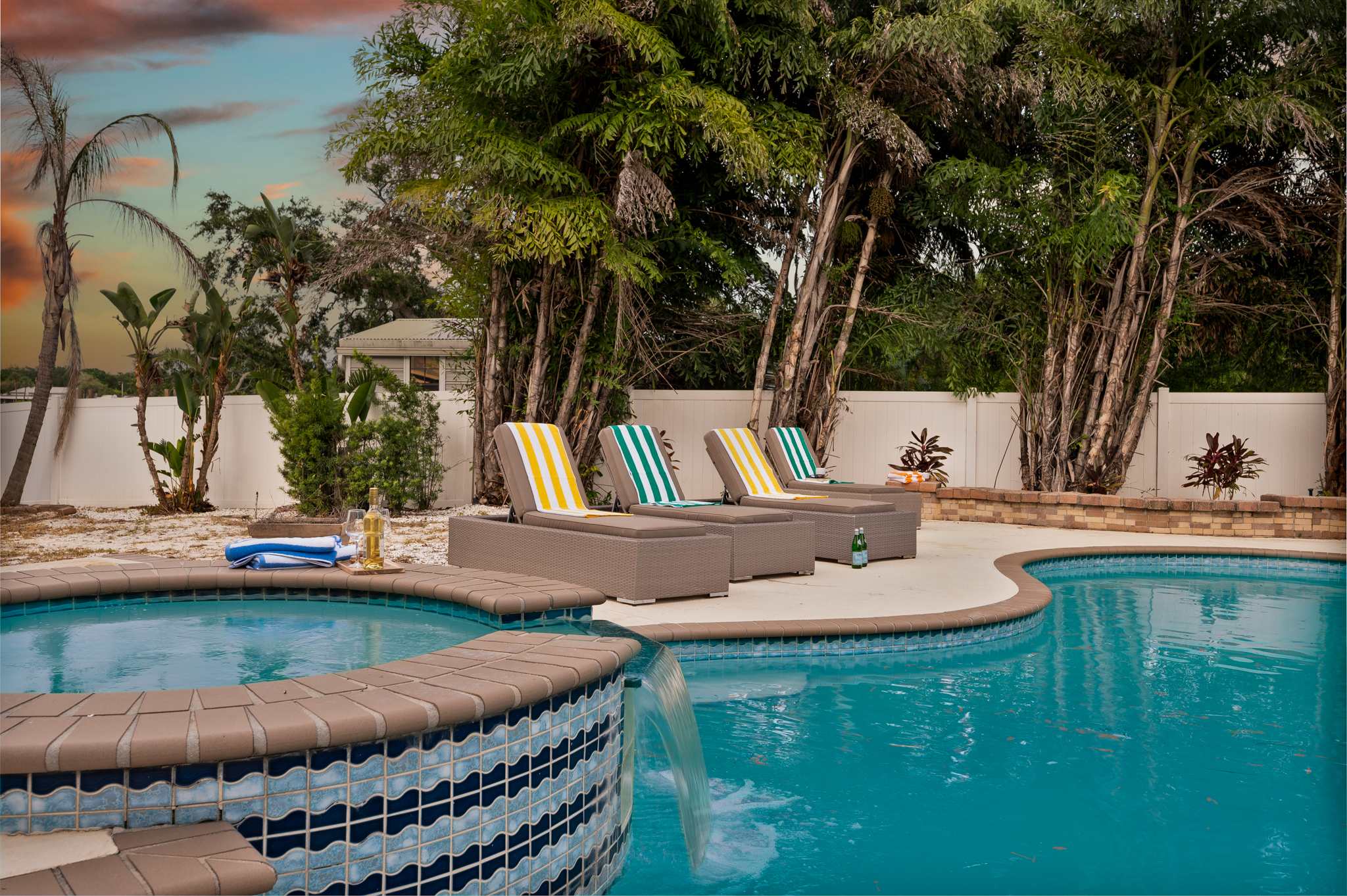 Luxury home w/patio & firepit