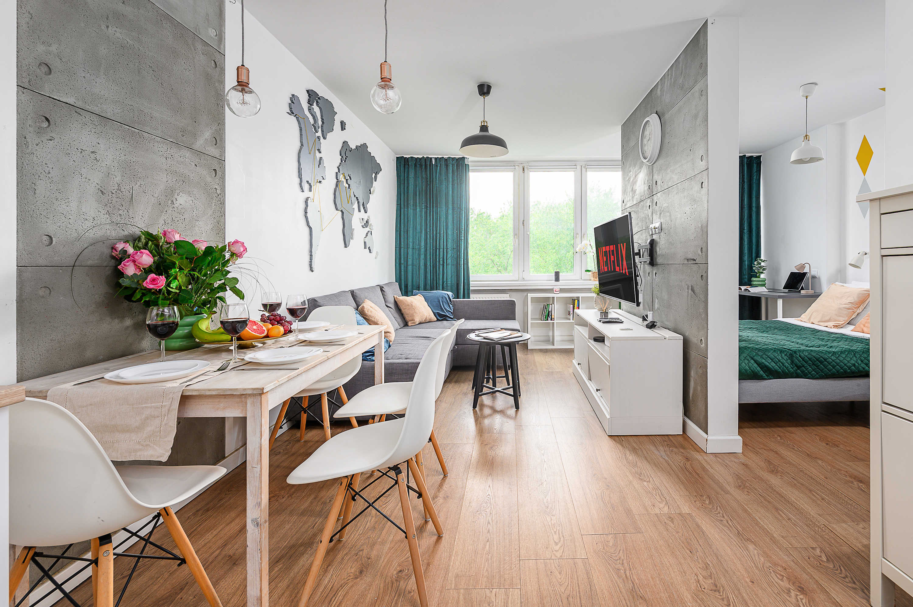Lumina bright apartments in Warsaw