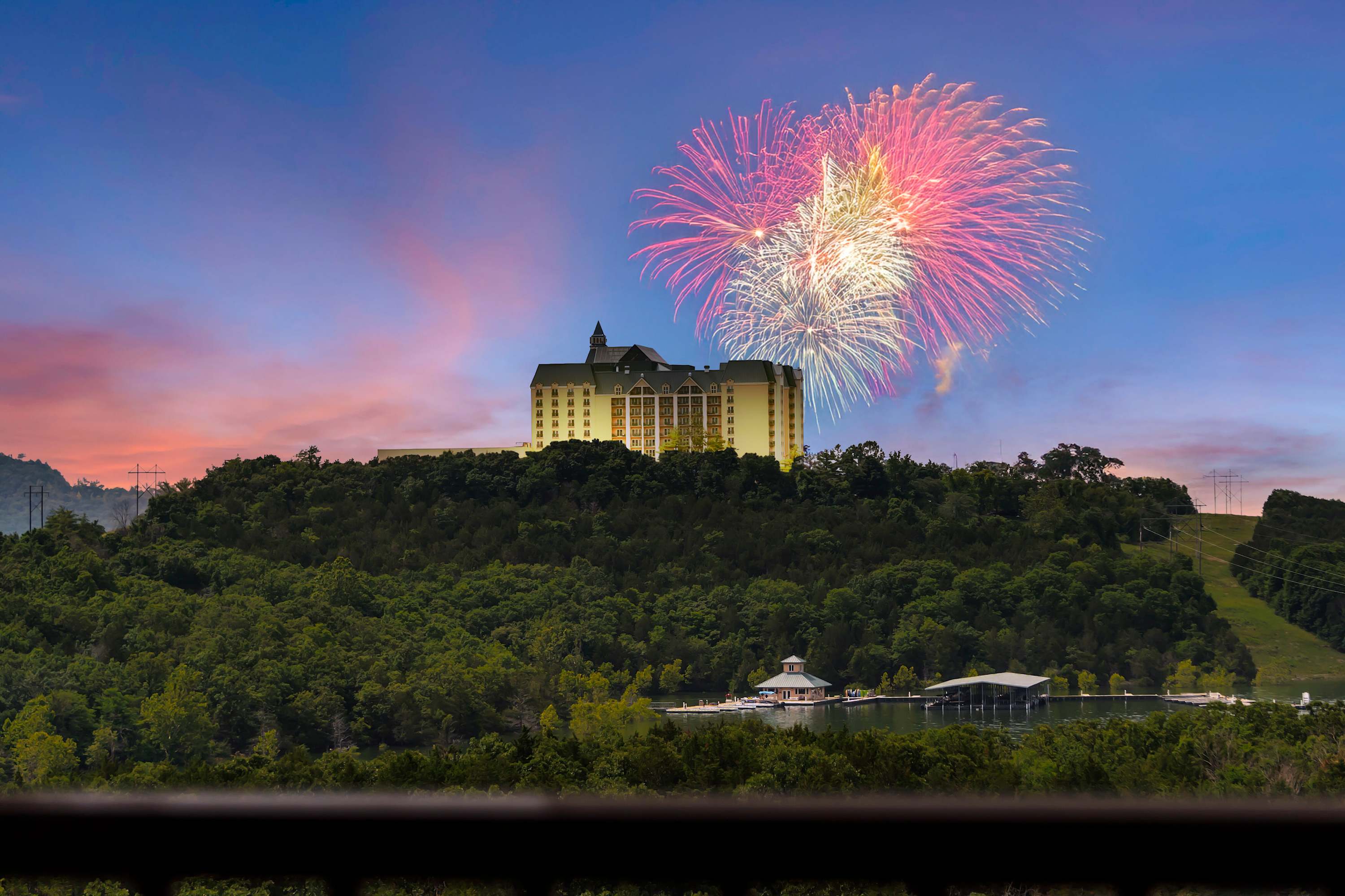 Sip morning coffee or an evening cocktail with stunning views on the balcony