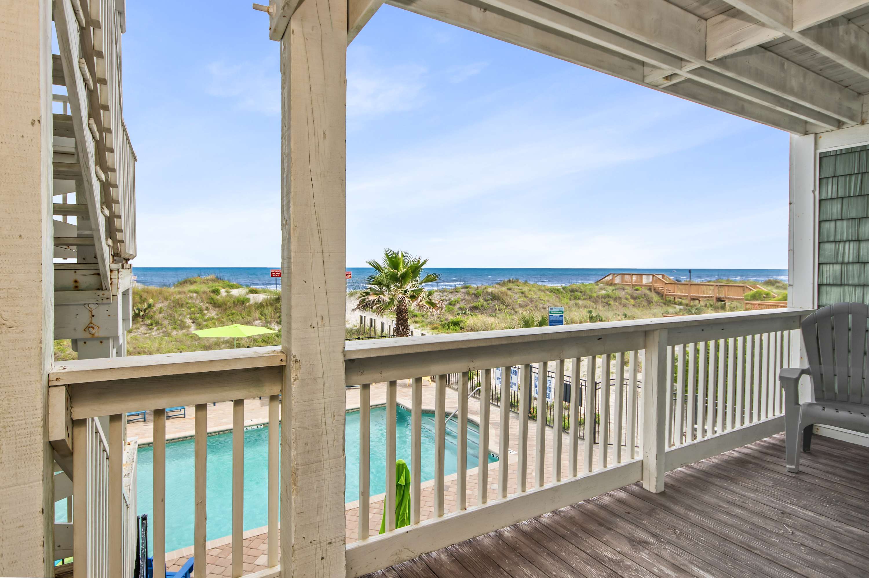 1st floor Balcony
