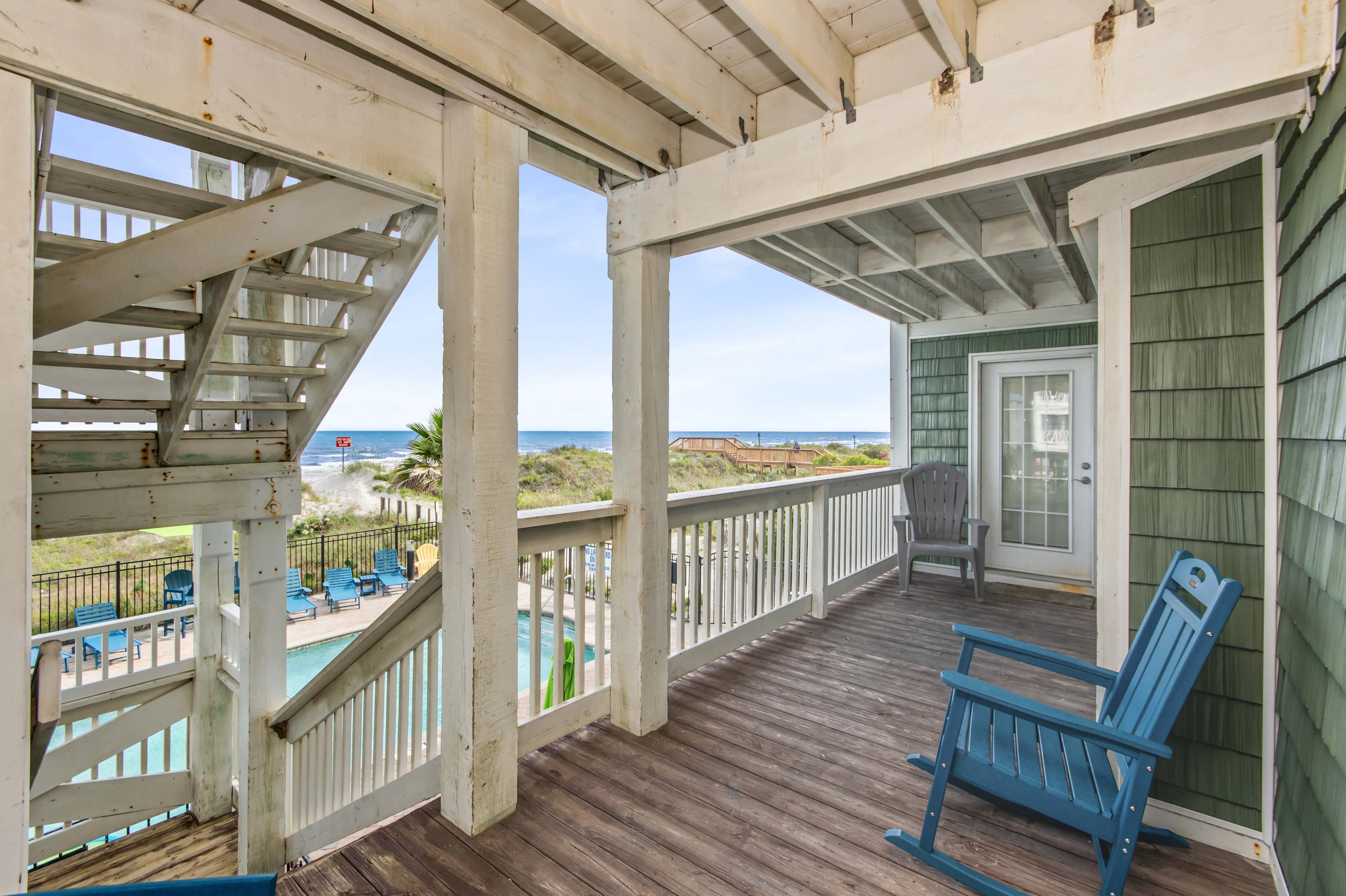 1st floor Balcony- From sunrise to sunset, the views here never disappoint.
