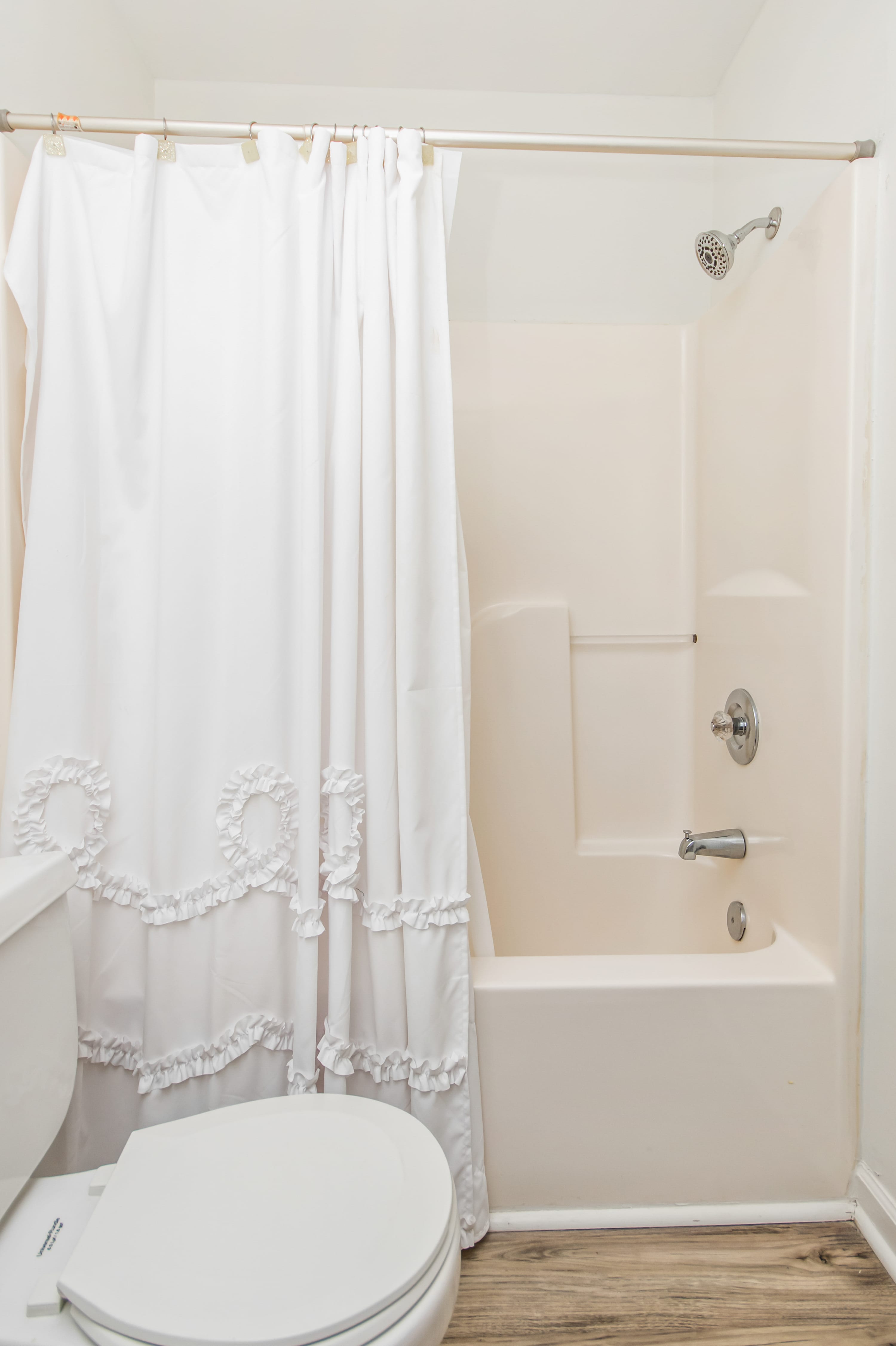 An inviting space to wash away your beach day adventures.
