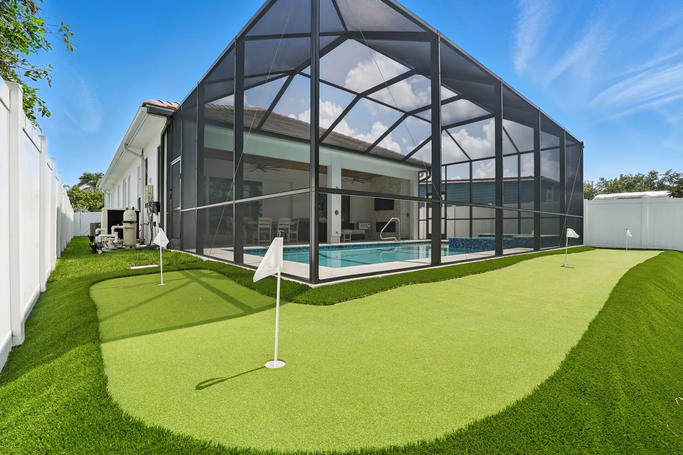 A mini golf course was added to the property in summer 2025 for guests to enjoy! 