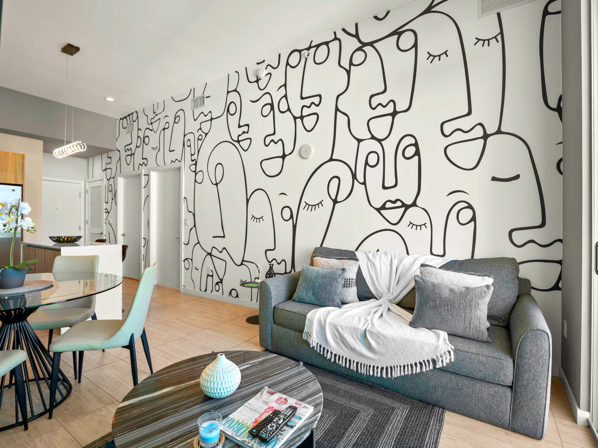  Free Parking | Design District Condo