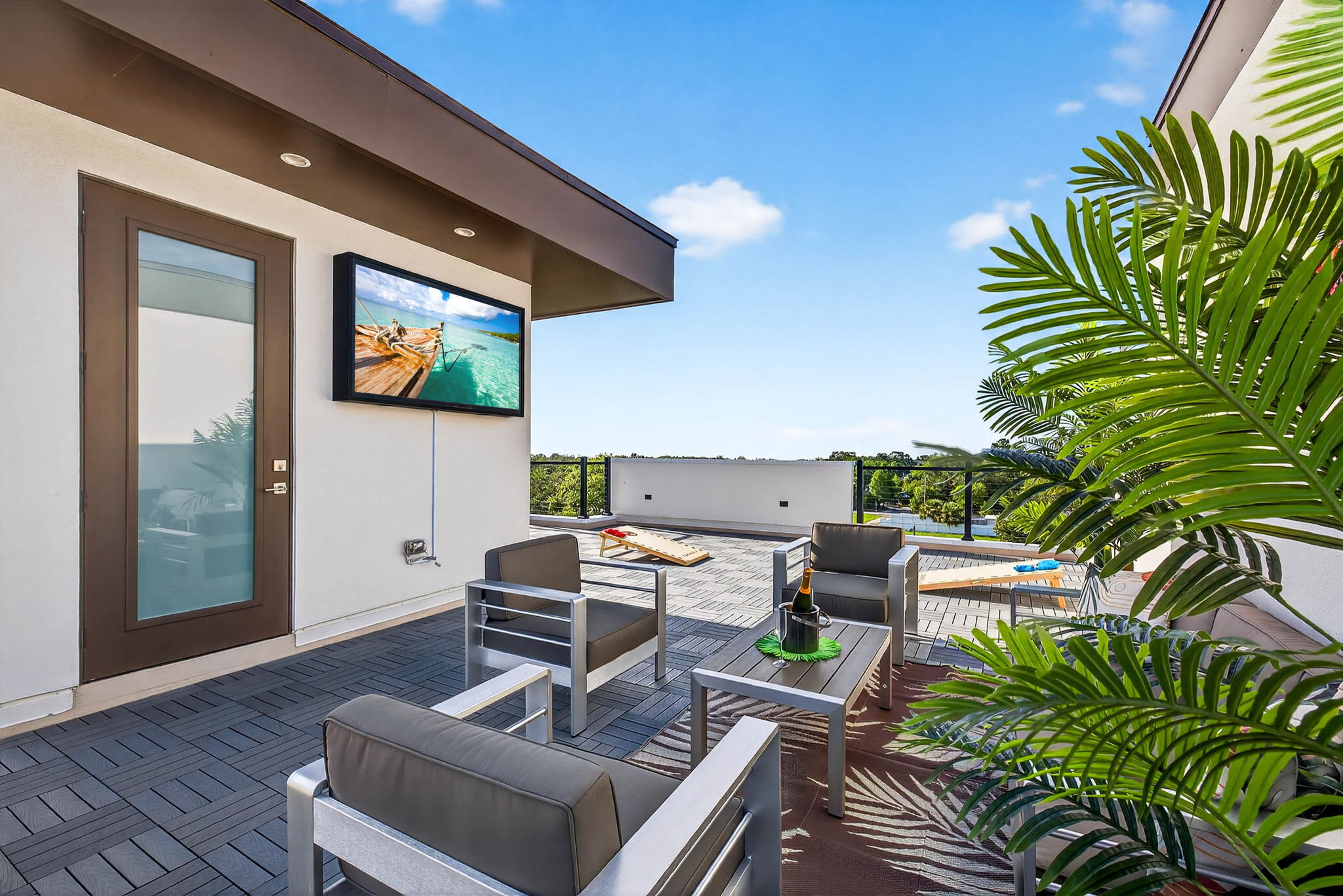 Skyview Escape | Rooftop Townhouse Near Clearwater — Largo, FL — vacation rental