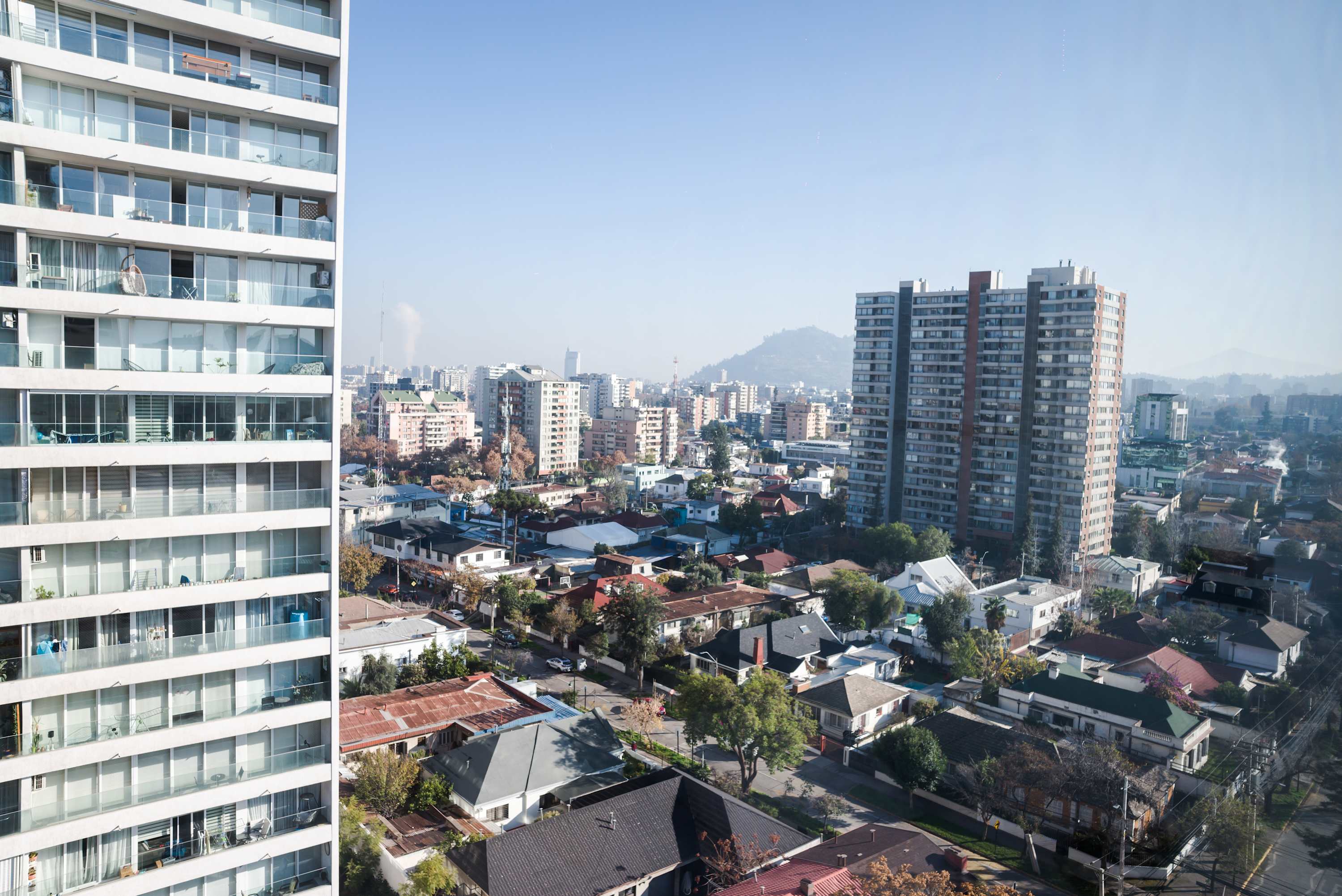 Enjoy panoramic city views from your private balcony, perfect for soaking in the vibrant urban atmosphere and stunning sunsets.