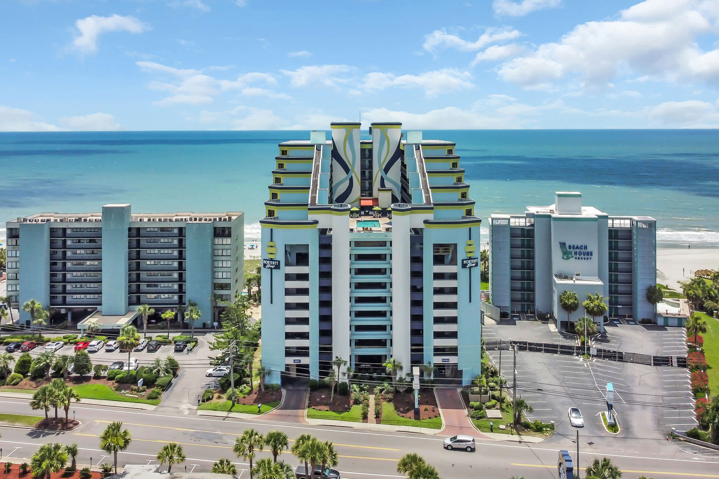 Oceanfront Modern w Lazy River near Boardwalk