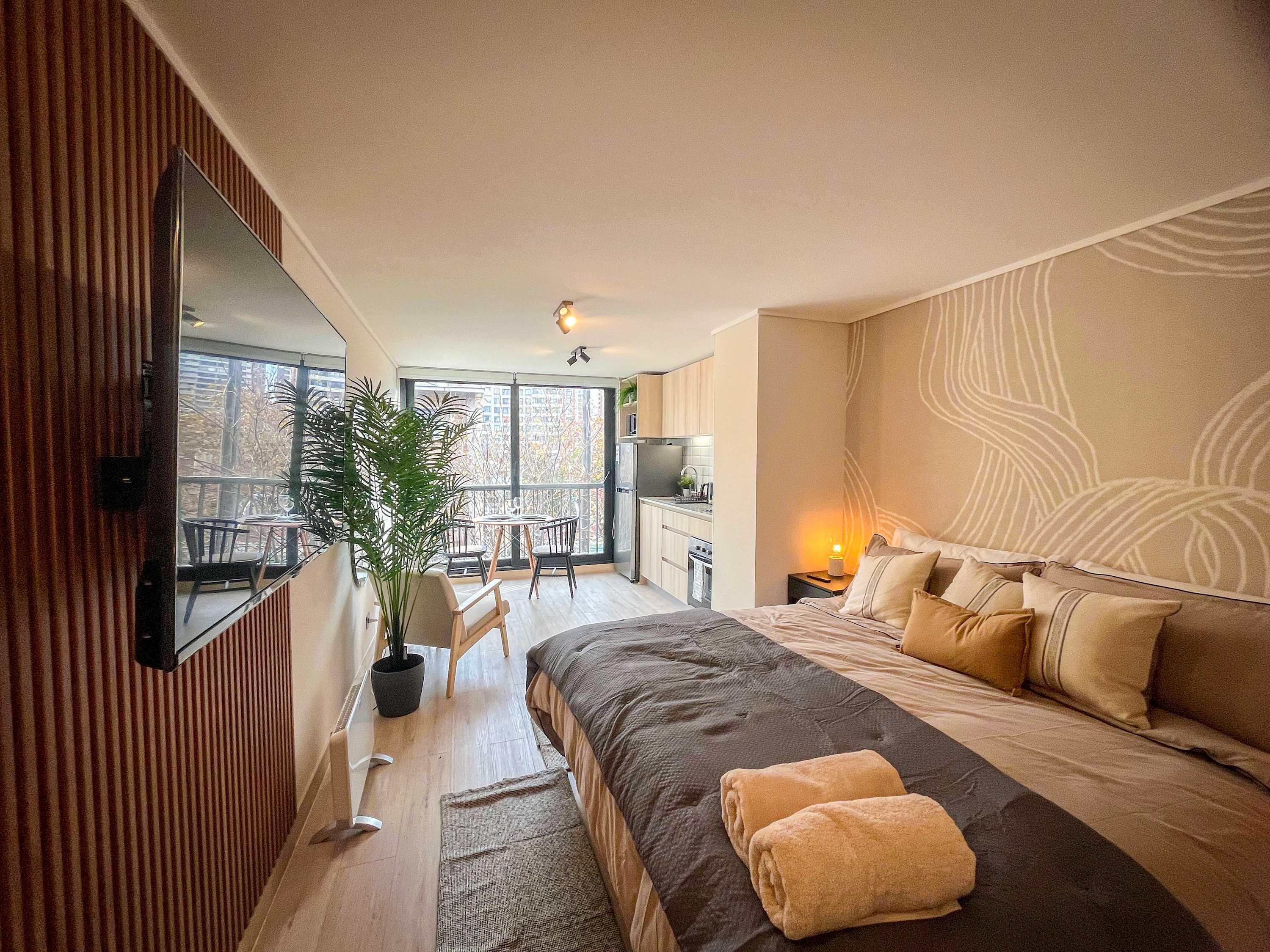 HOM Studio with coworking · Metro Mons. Eyzaguirre — Ñuñoa, Santiago Metropolitan — vacation rental
