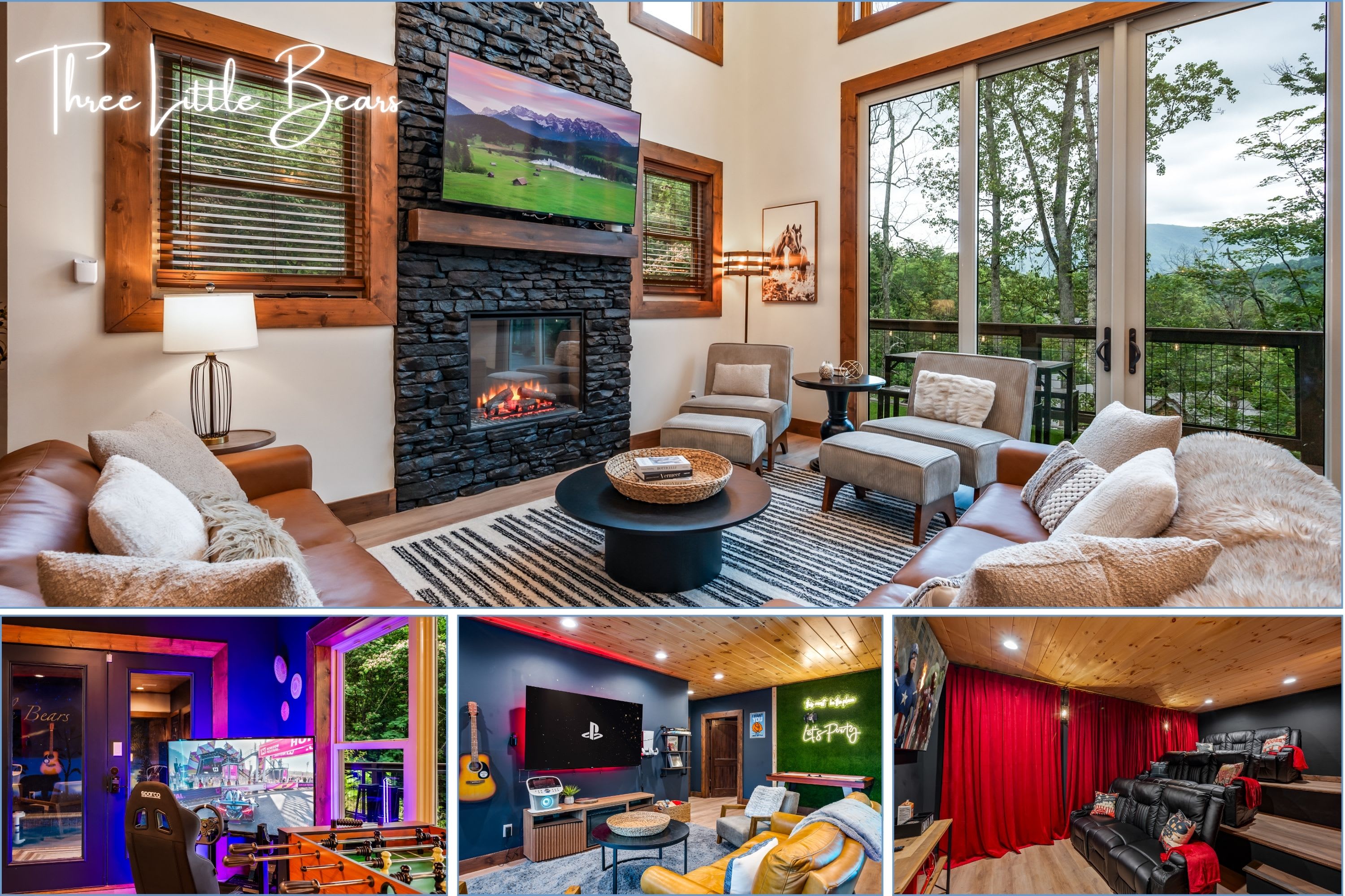 Mountain cabin w/indoor pool & hot tub — Sevierville, TN — vacation rental