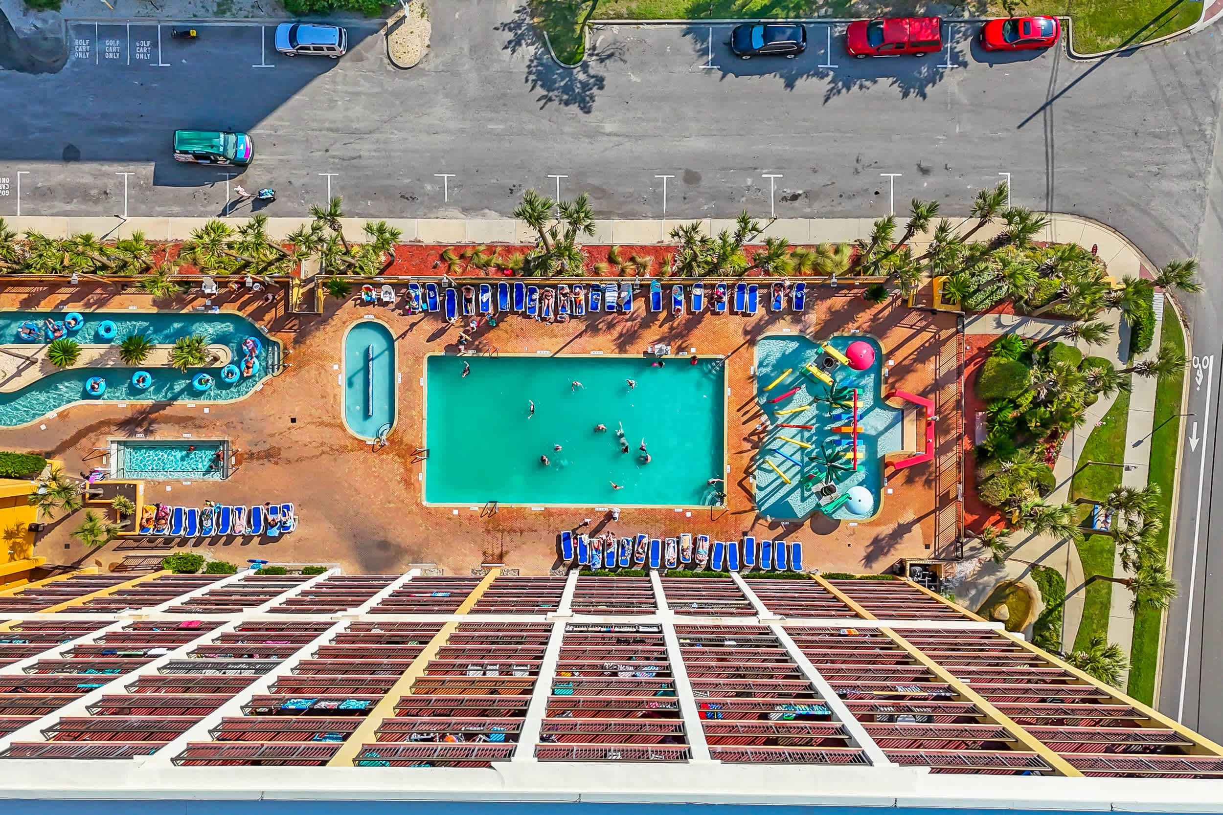 Direct Oceanfront Lazy River  Top Resort