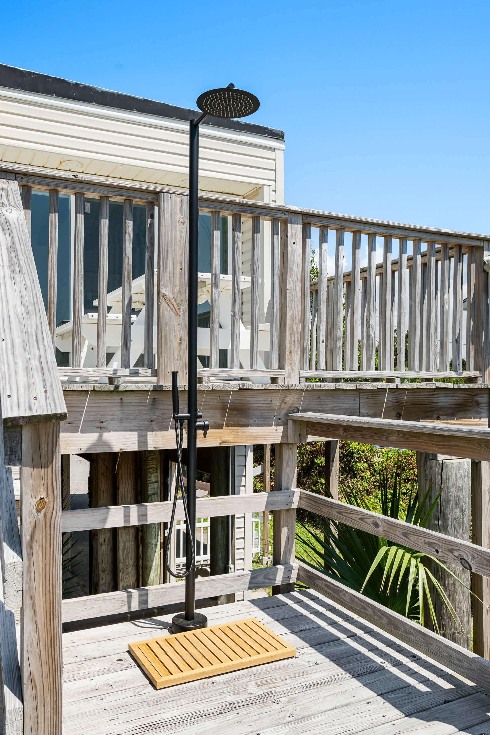 Outdoor shower for your use 