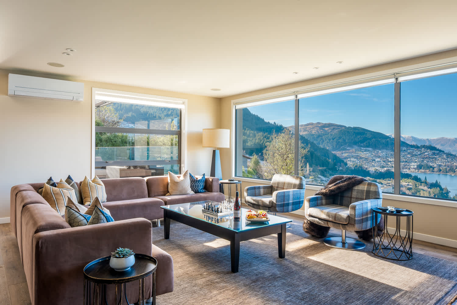 Stay connected with fast Wi-Fi and enjoy your favorite shows on smart TVs throughout the apartment. Perfect for both work and leisure during your Queenstown getaway.