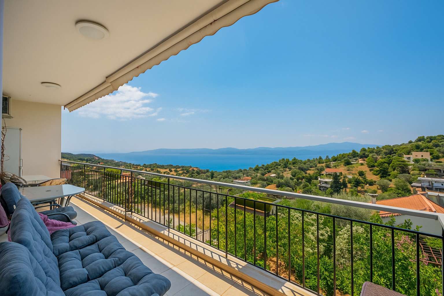 Eretria Panorama Seaview Retreat with Balcony — Eretria, Evias — vacation rental