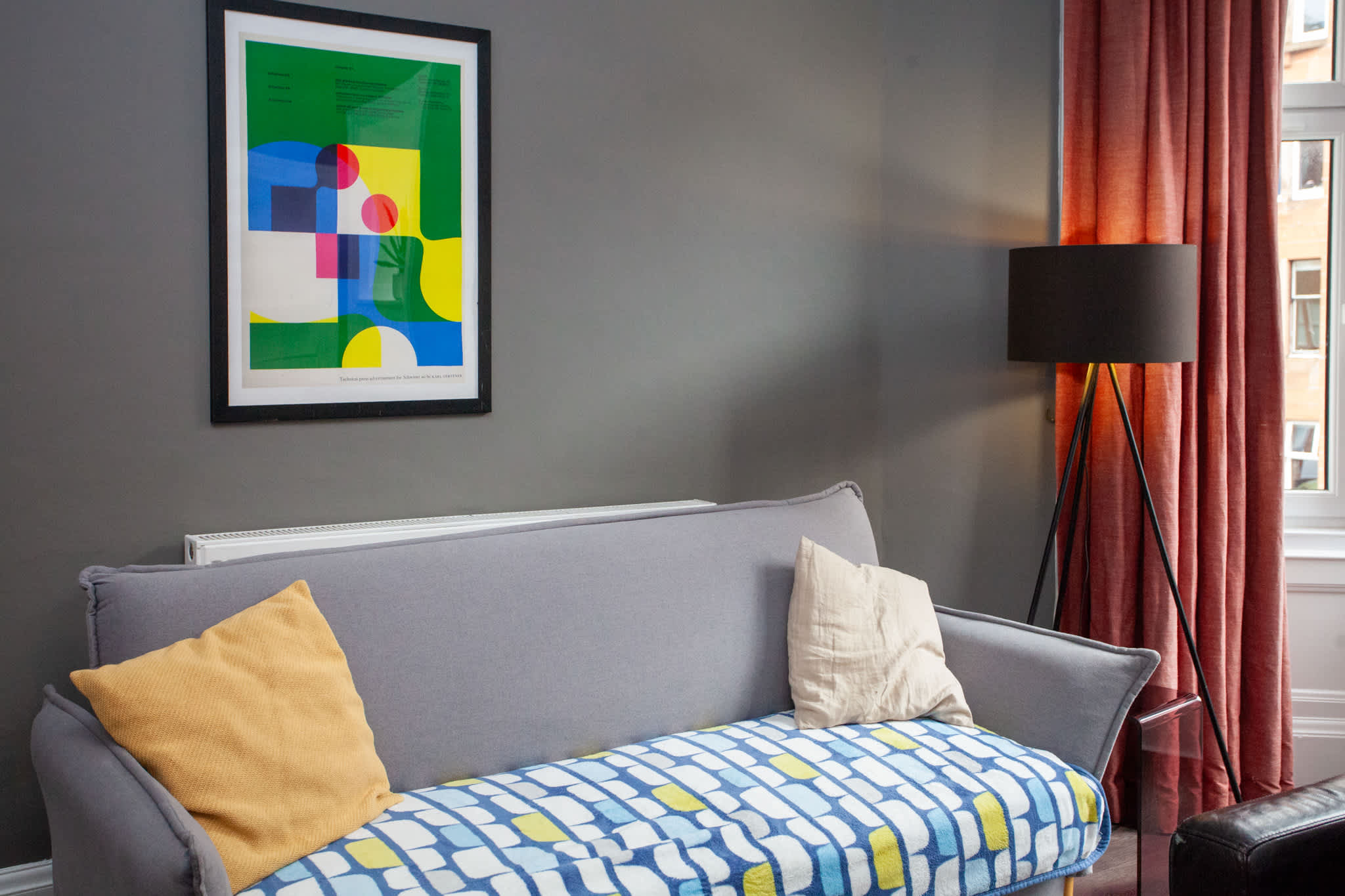 View Stylish 1 Bedroom Flat in Glasgow West End in 51 Airlie Street G12 9SP Stylish 1 Bedroom Flat in Glasgow West End in 51 Airlie Street G12 9SP - Property image 12 - VivreStays