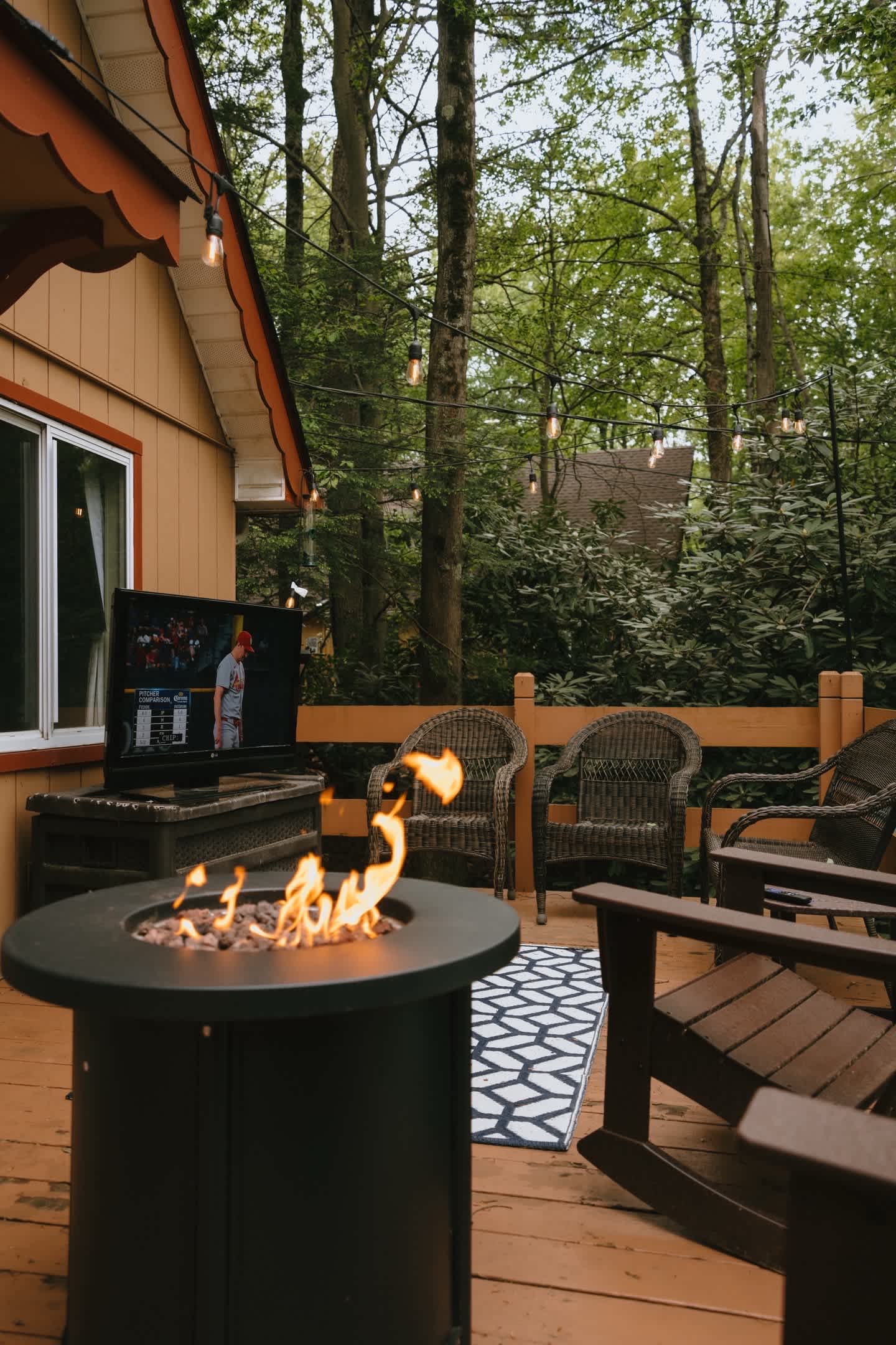 Camp Rock in the Poconos | Hot Tub & Firepit