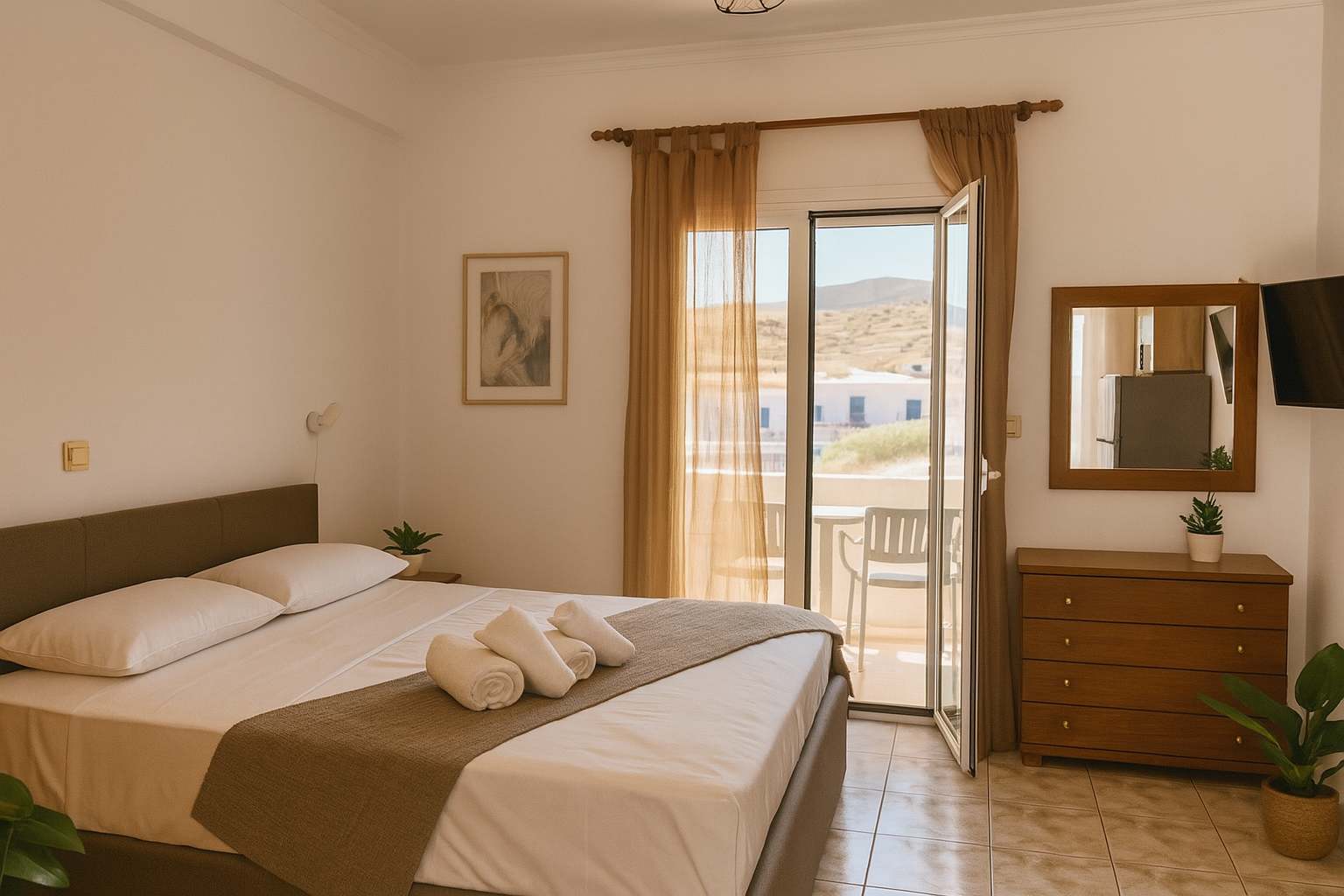 Beachfront Panorama Double Room in Kythira — Agia Pelagia, Kythira — vacation rental