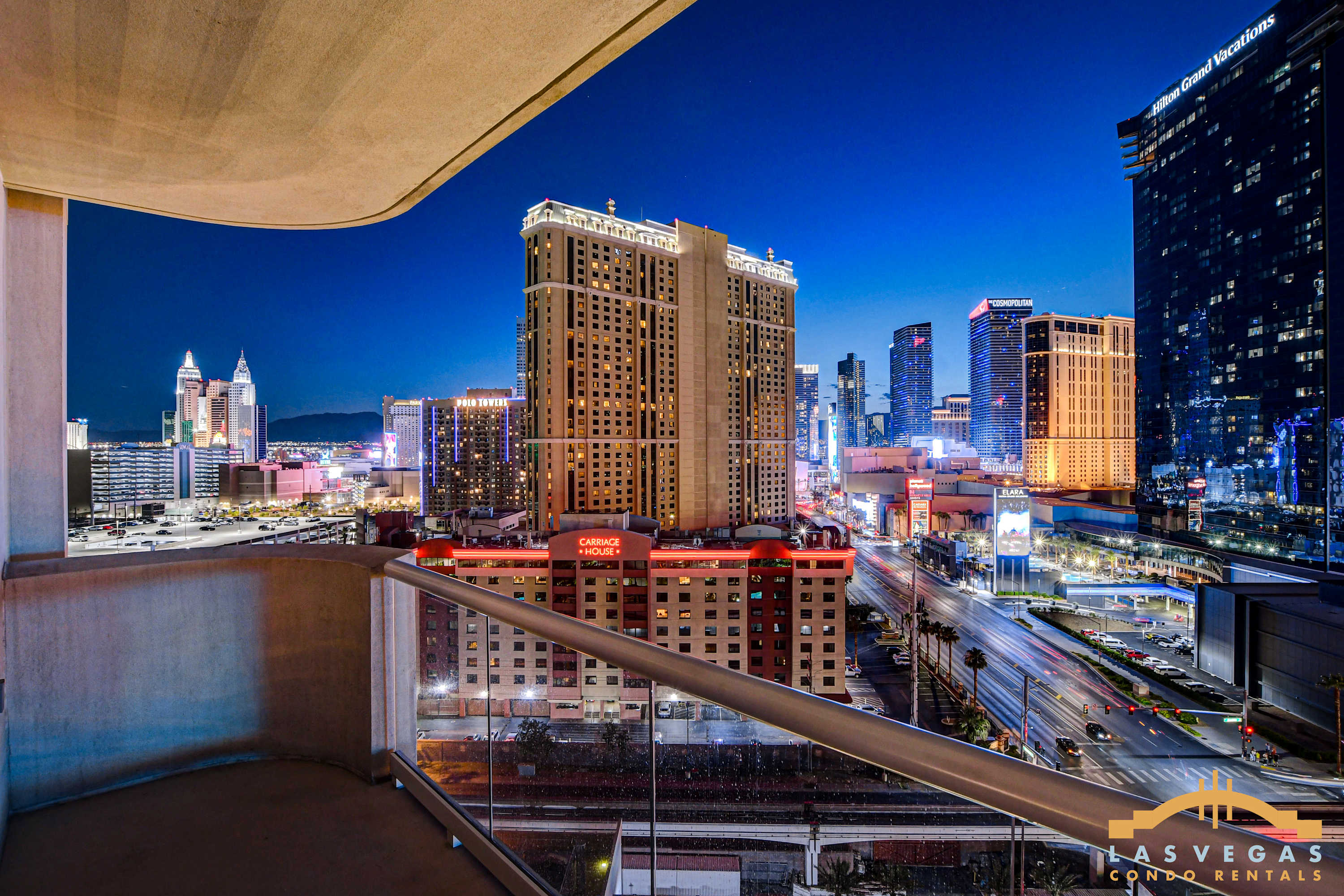 MGM Signature-14-805 Balcony Strip Sphere F1 Views — Las Vegas, NV — vacation rental