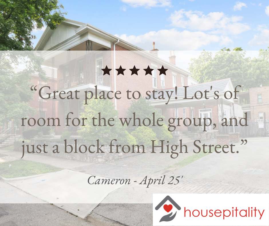 Spacious Historic Manor in Short North - Perfect for Large Groups!