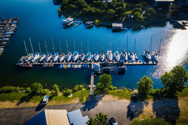 Ariel View of Lake Travis