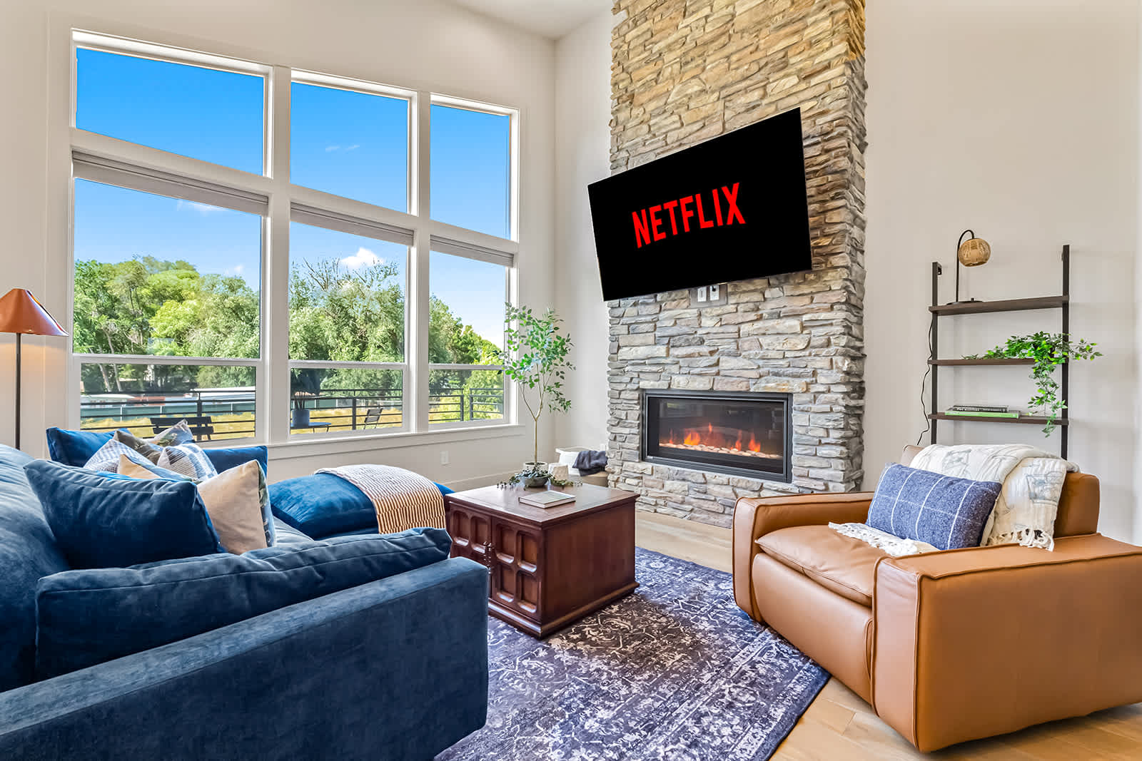 Dark & Sleek 3BR Escape by the Golf Course 3