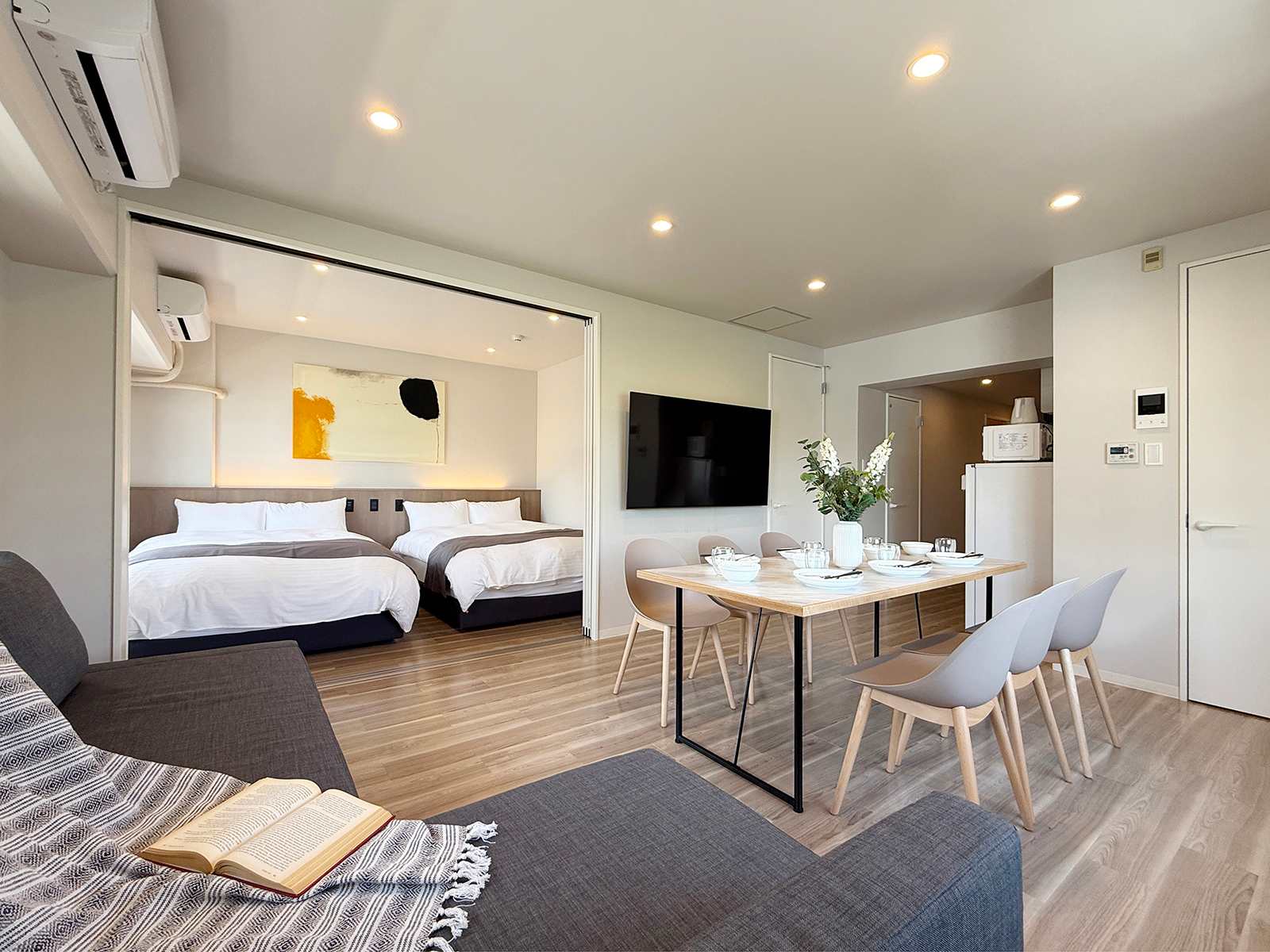 Family-Sized Apt Near Peace Park with River View — Hiroshima City, Hiroshima — vacation rental