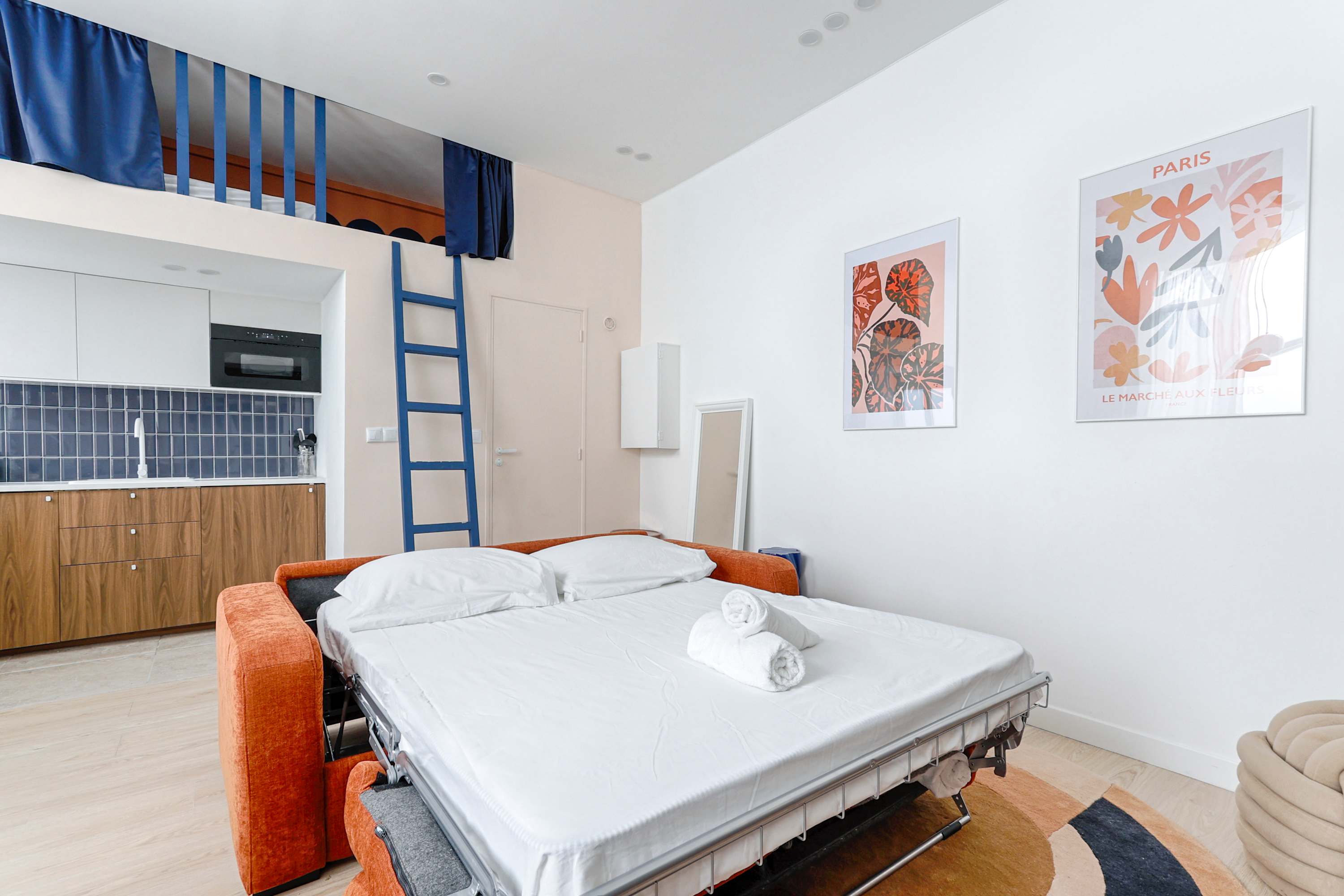 Chapelle Ordener Cosy Apartment Mezzanine 4P – photo 15