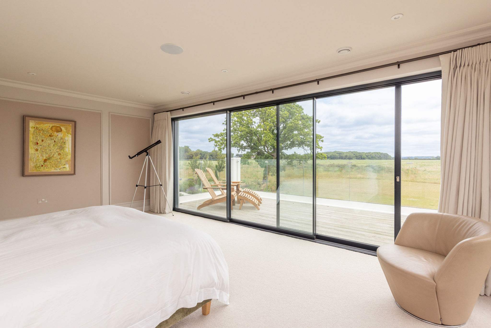 Wake up to stunning views and step straight out onto your private balcony