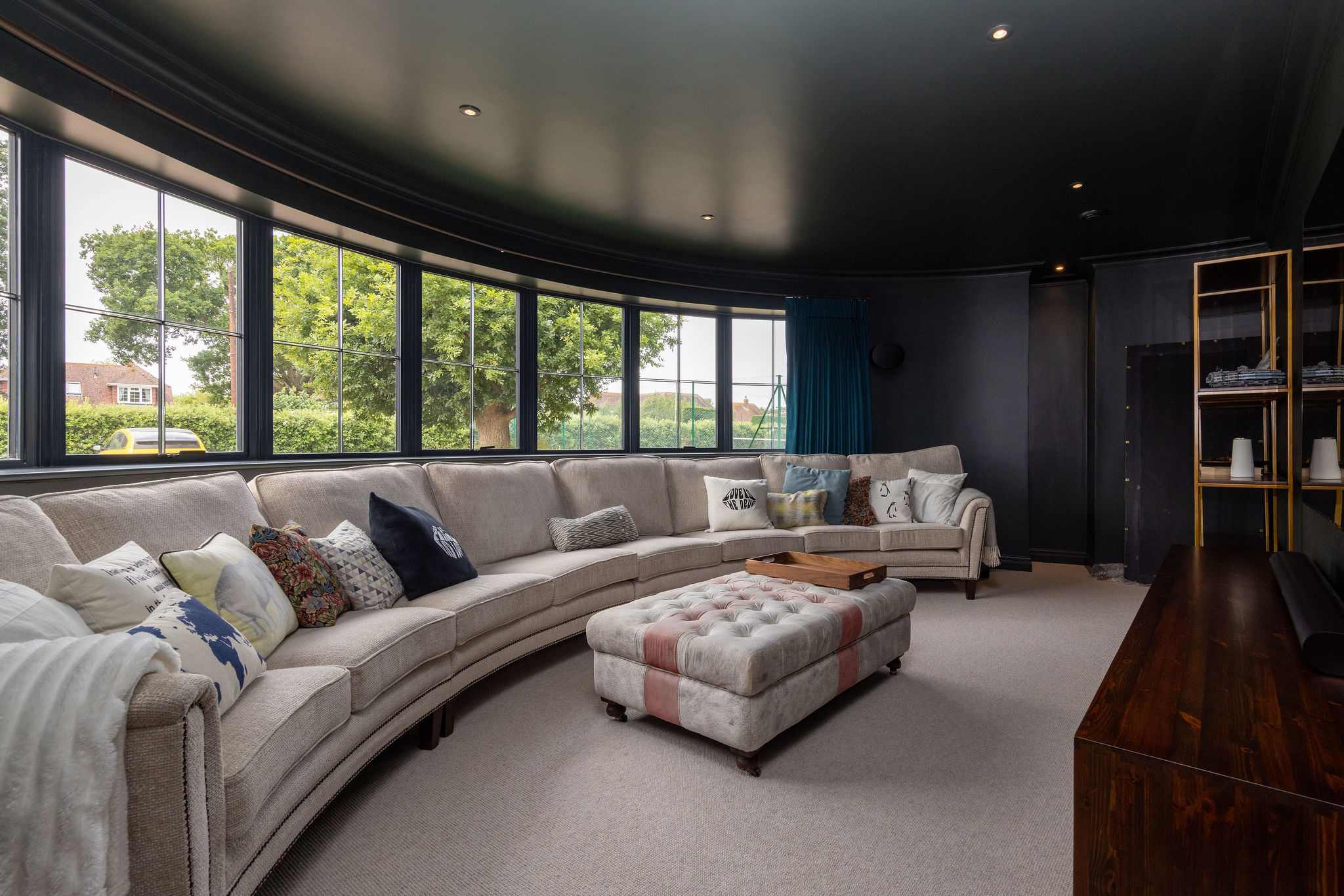 Dark, dramatic and perfect for movie nights